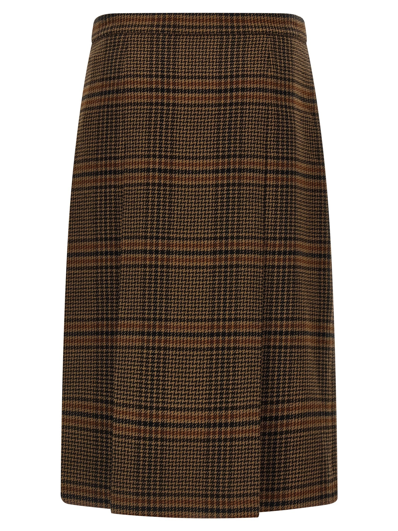 Saint Laurent Women's Prince Of Wales Skirt