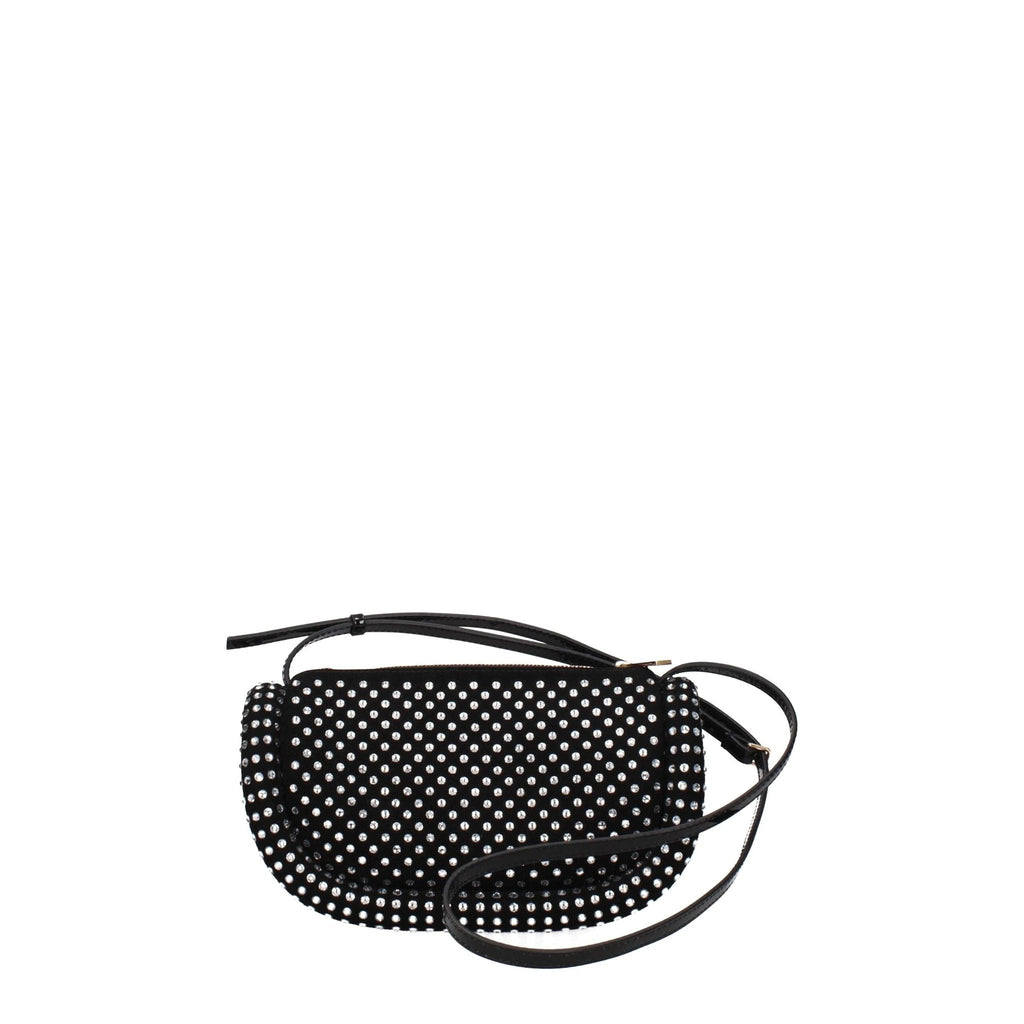 Jw Anderson Black Leather Crossbody Bag
