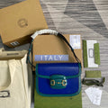 Horsebit 1955 Shoulder Bag Blue For Women, Women’s Bags 9.8in/25cm Glami