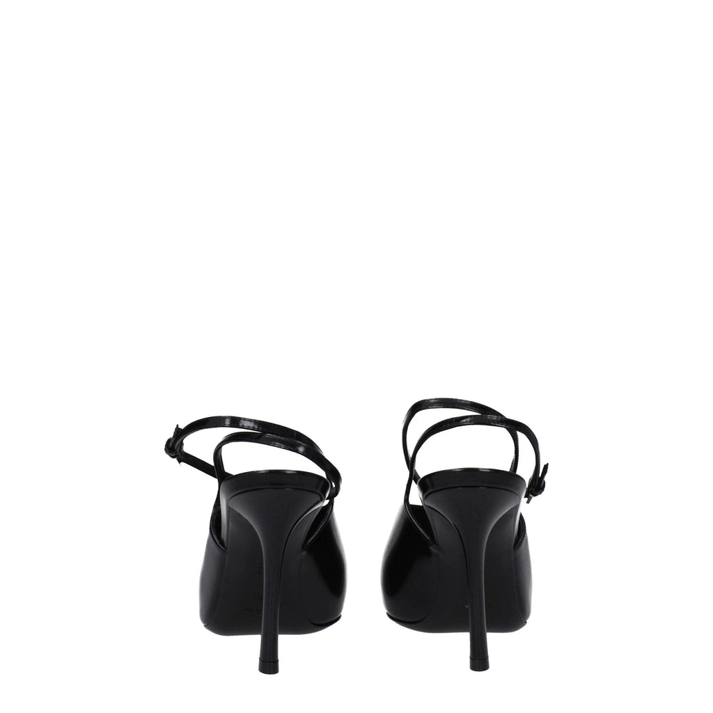 Givenchy Black Leather High Heel Pumps