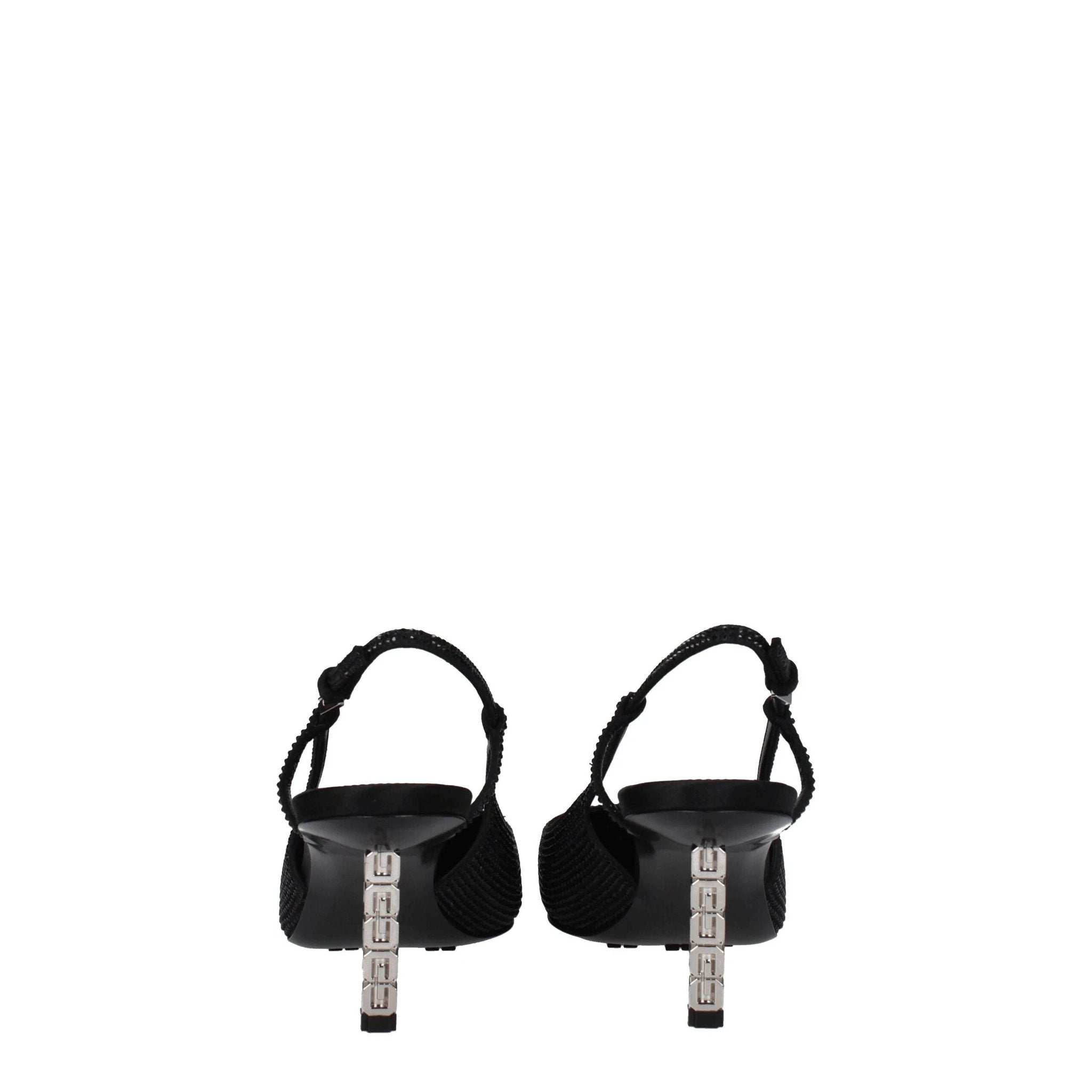 Givenchy Black Fabric High Heel Pumps