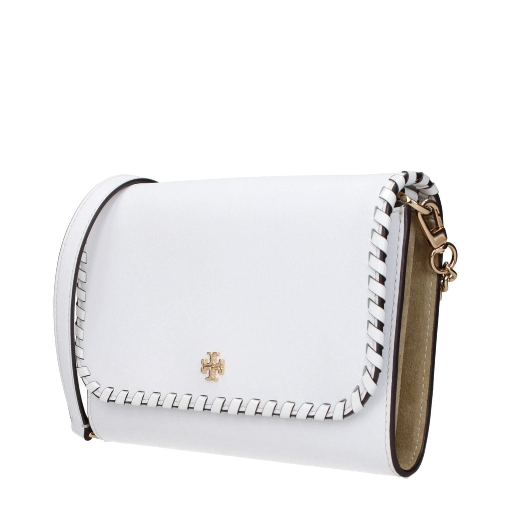 Tory Burch Blue Leather Clutch Bag