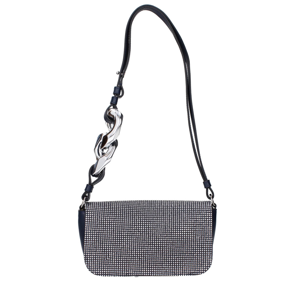 Jw Anderson Blue Fabric Shoulder Bag