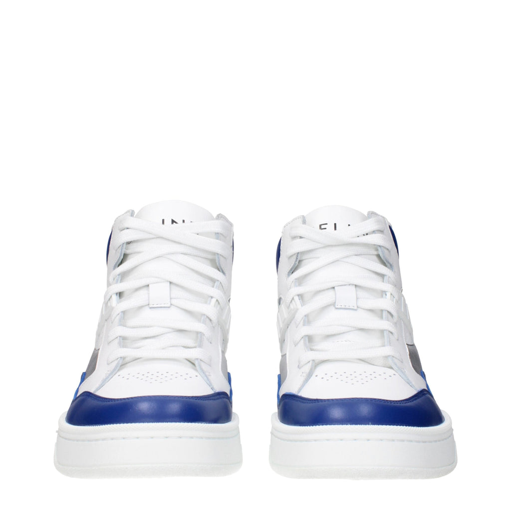 Celine White Leather Athletic Men's Sneakers