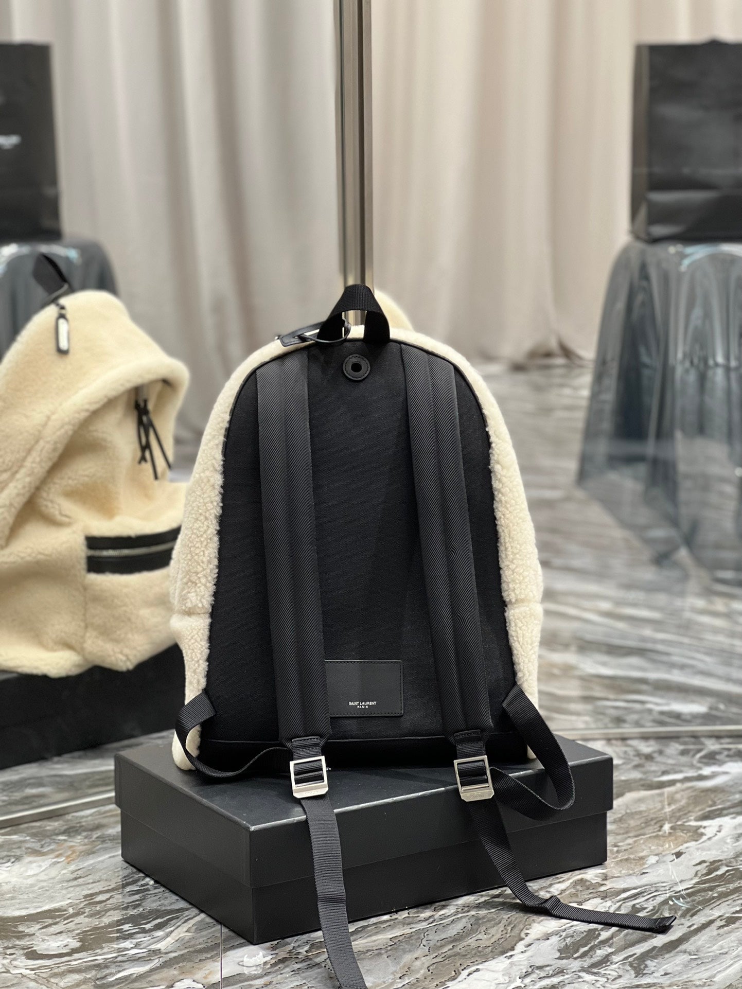 Top Quality Top QualityeeTop Quality Backpack Beige For Women, Women’s Bags 16.1in/41cm YSL