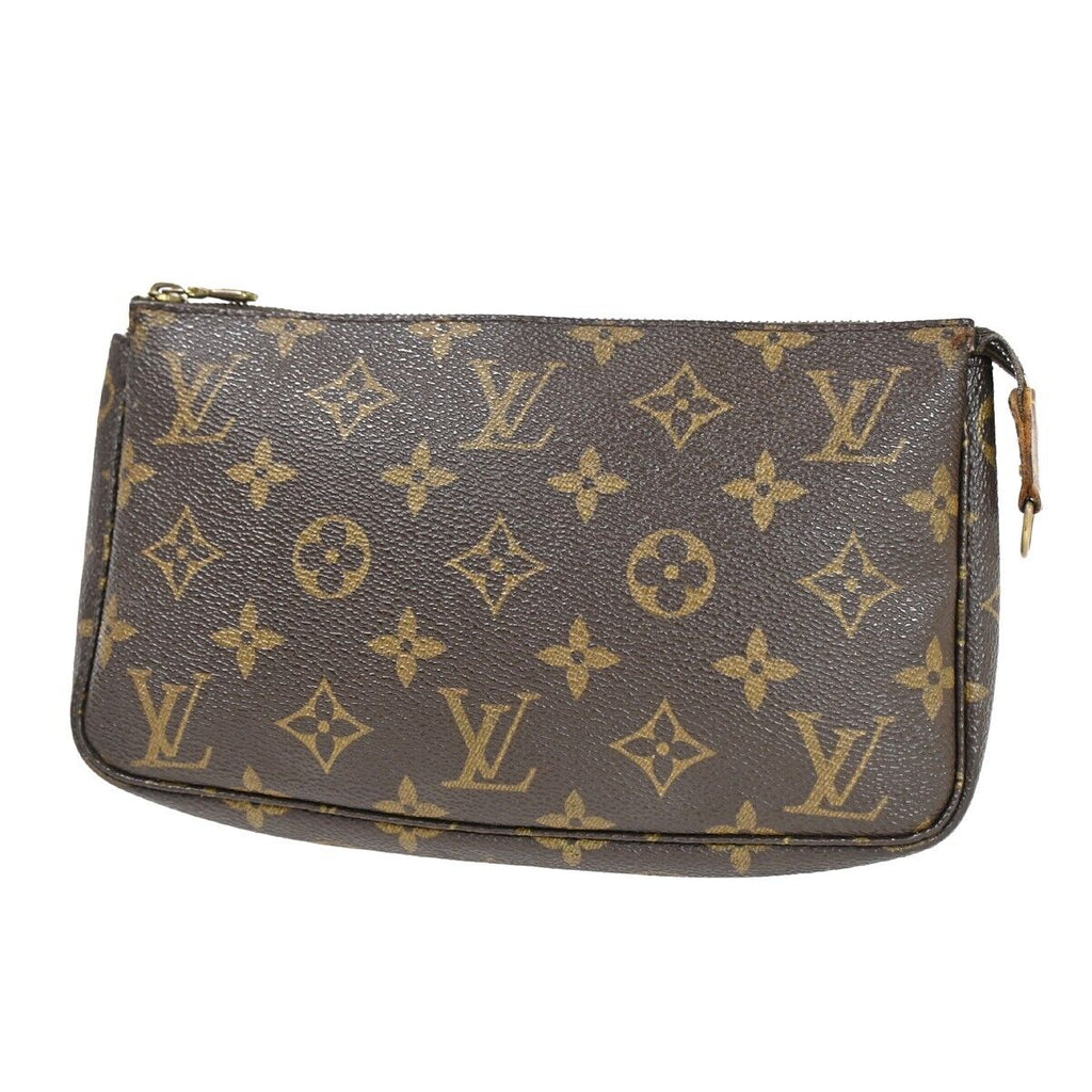 Louis Vuitton Pochette Accessoires  Canvas Clutch Bag