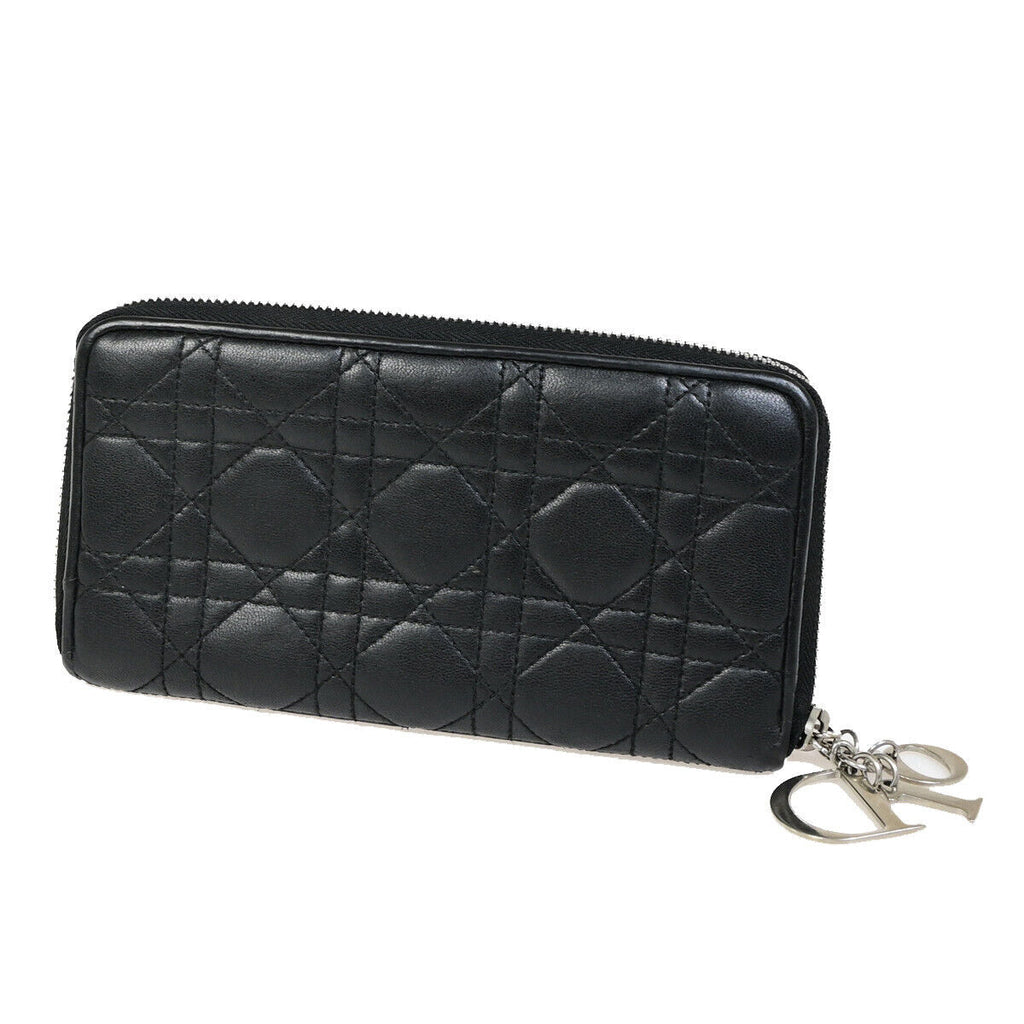 Dior Lady Dior  Leather Wallet
