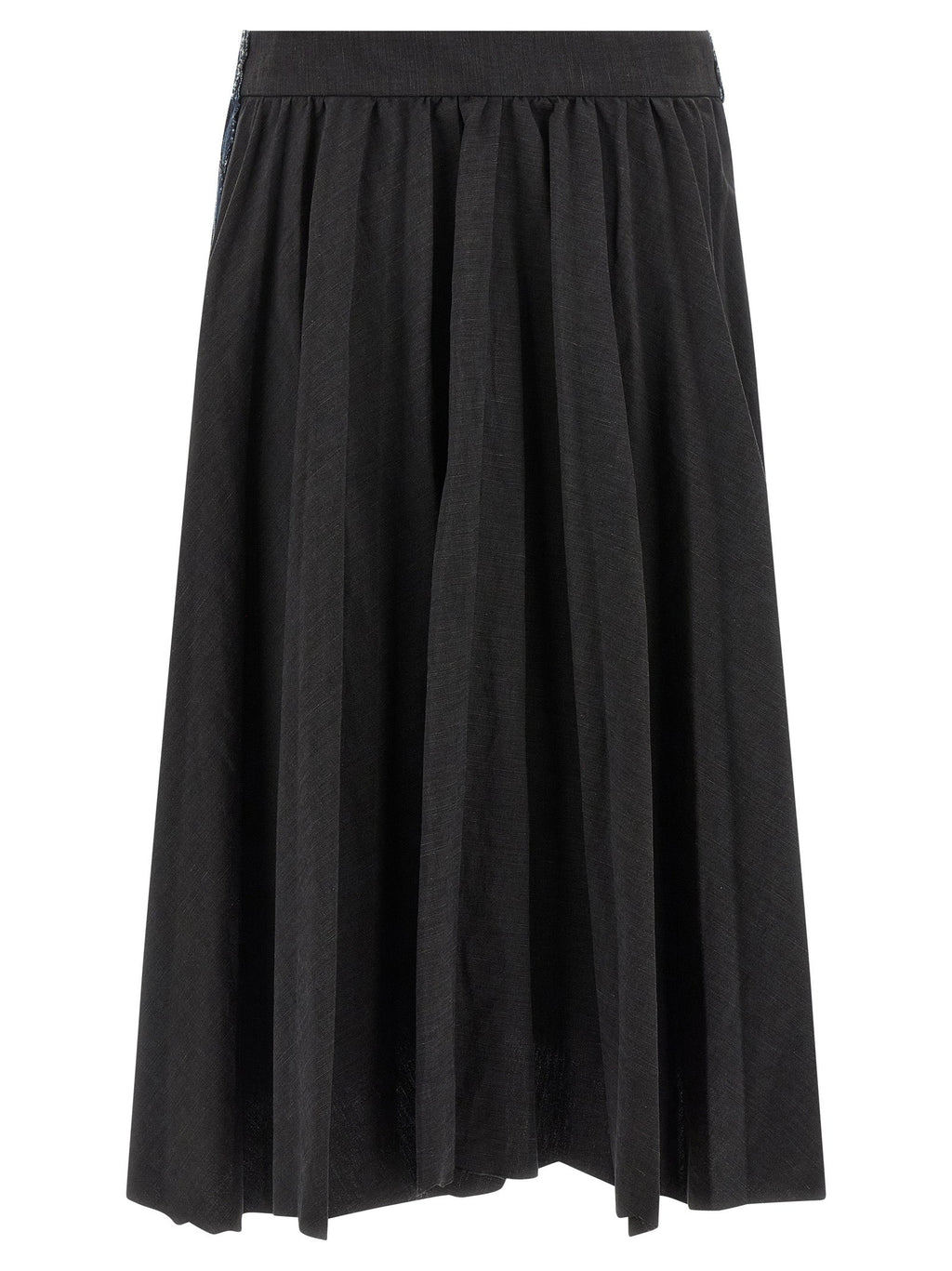 Balenciaga Women's Hybrid Pleated Skirt