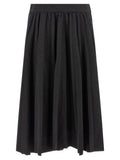Balenciaga Women's Hybrid Pleated Skirt