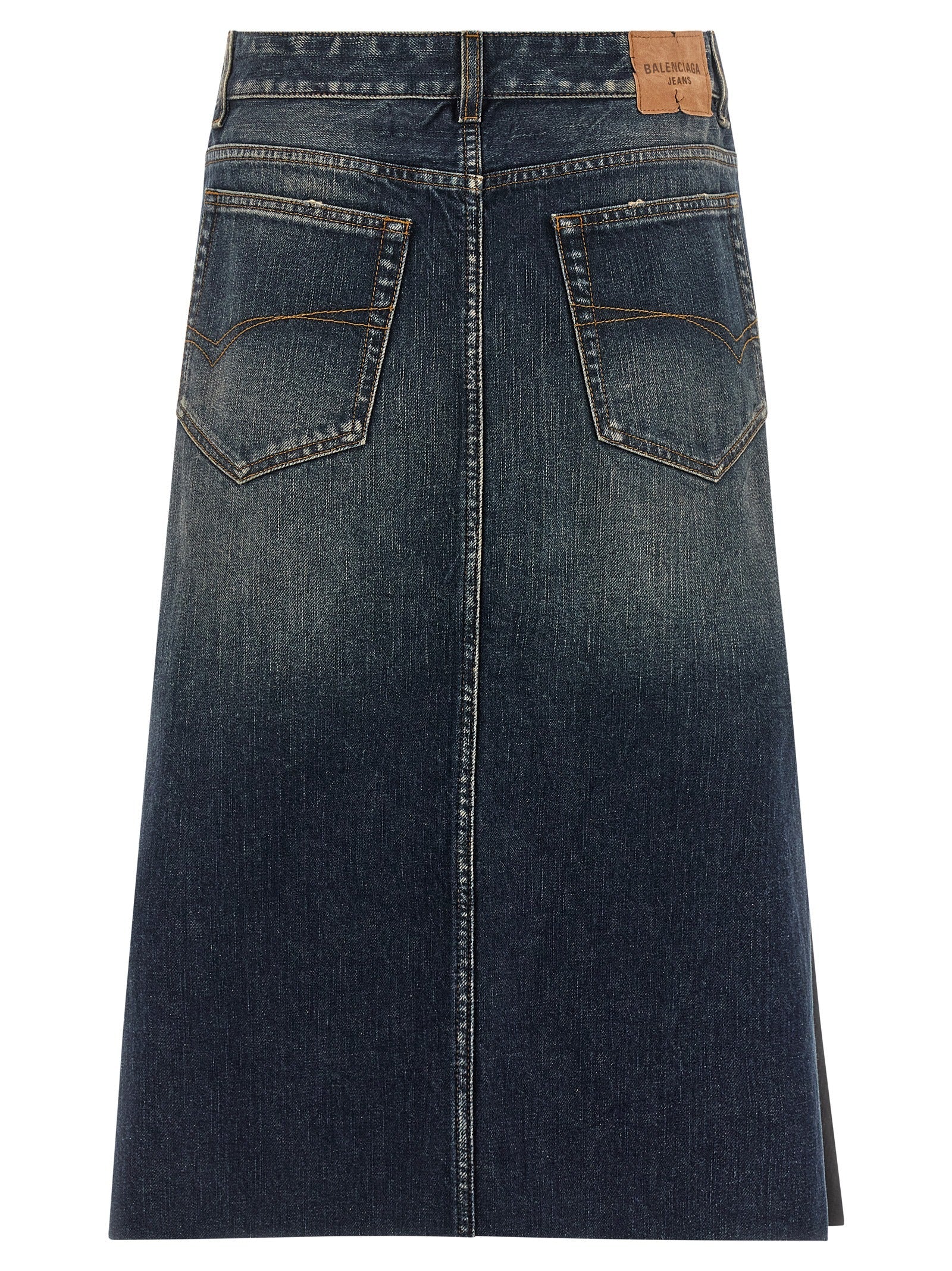 Balenciaga Women's Hybrid Pleated Skirt