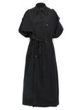 Balenciaga Women's Stole Trench Coat