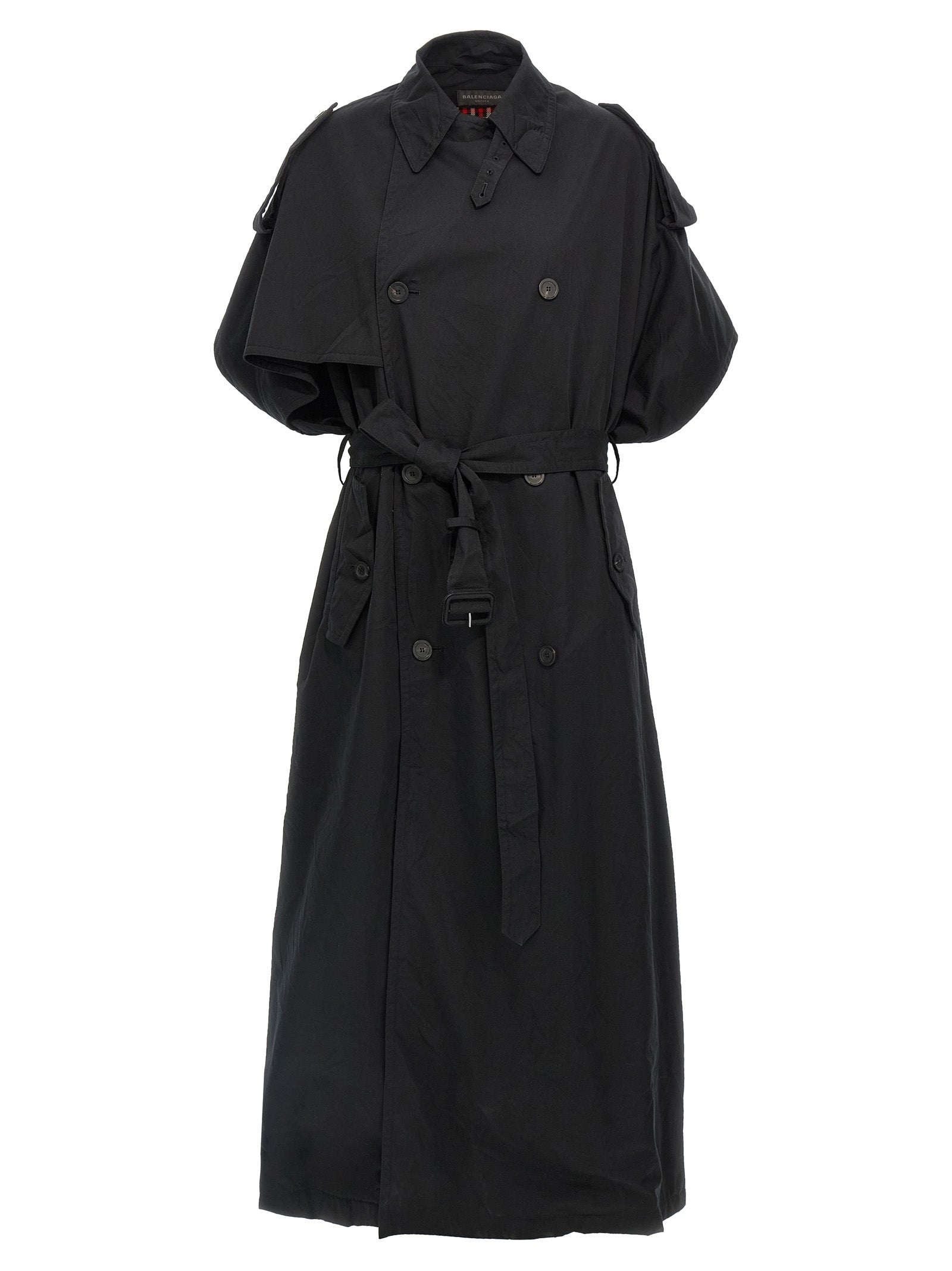 Balenciaga Women's Stole Trench Coat