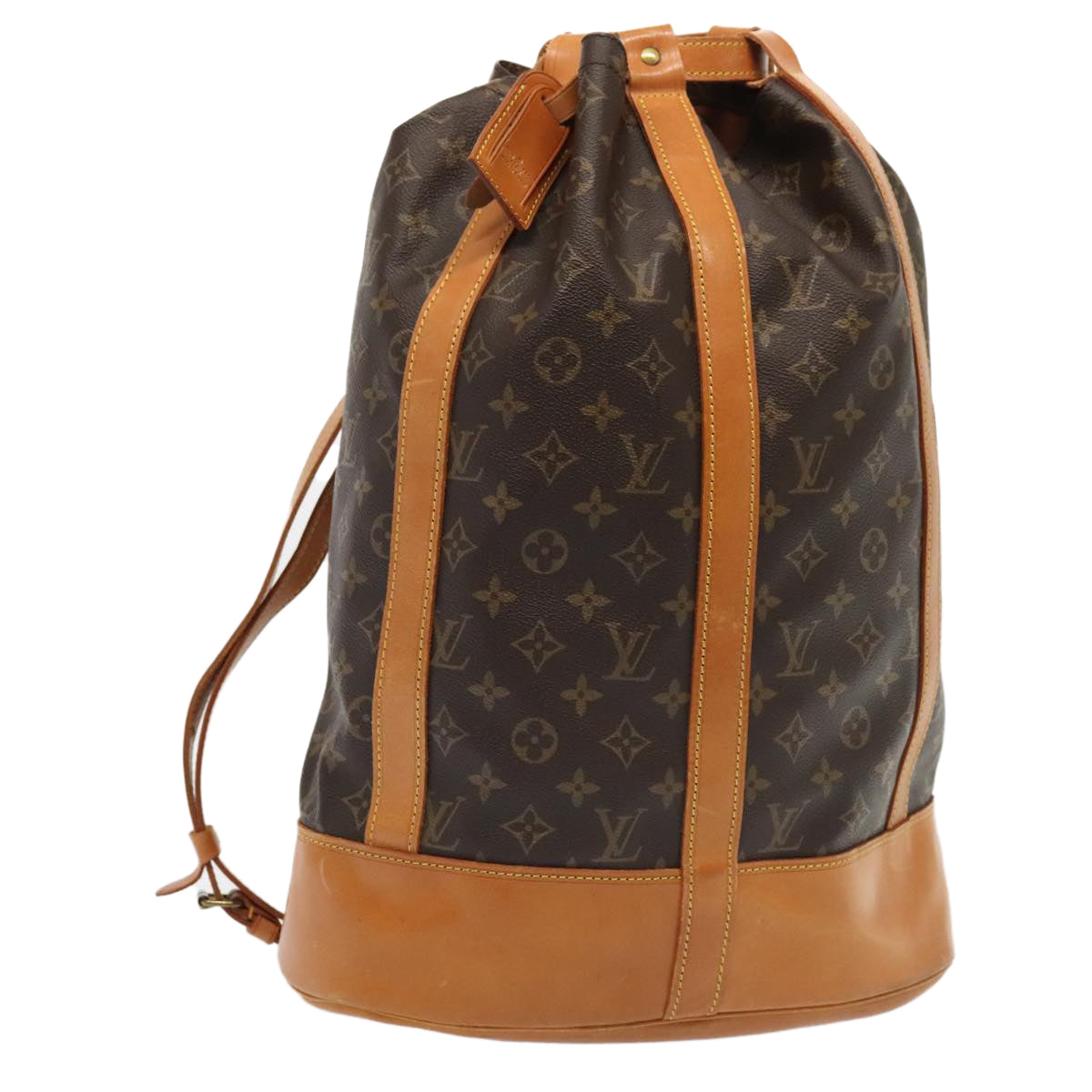 LOUIS VUITTON Monogram Randonnee GM Shoulder Bag M42244 LV Auth 84037