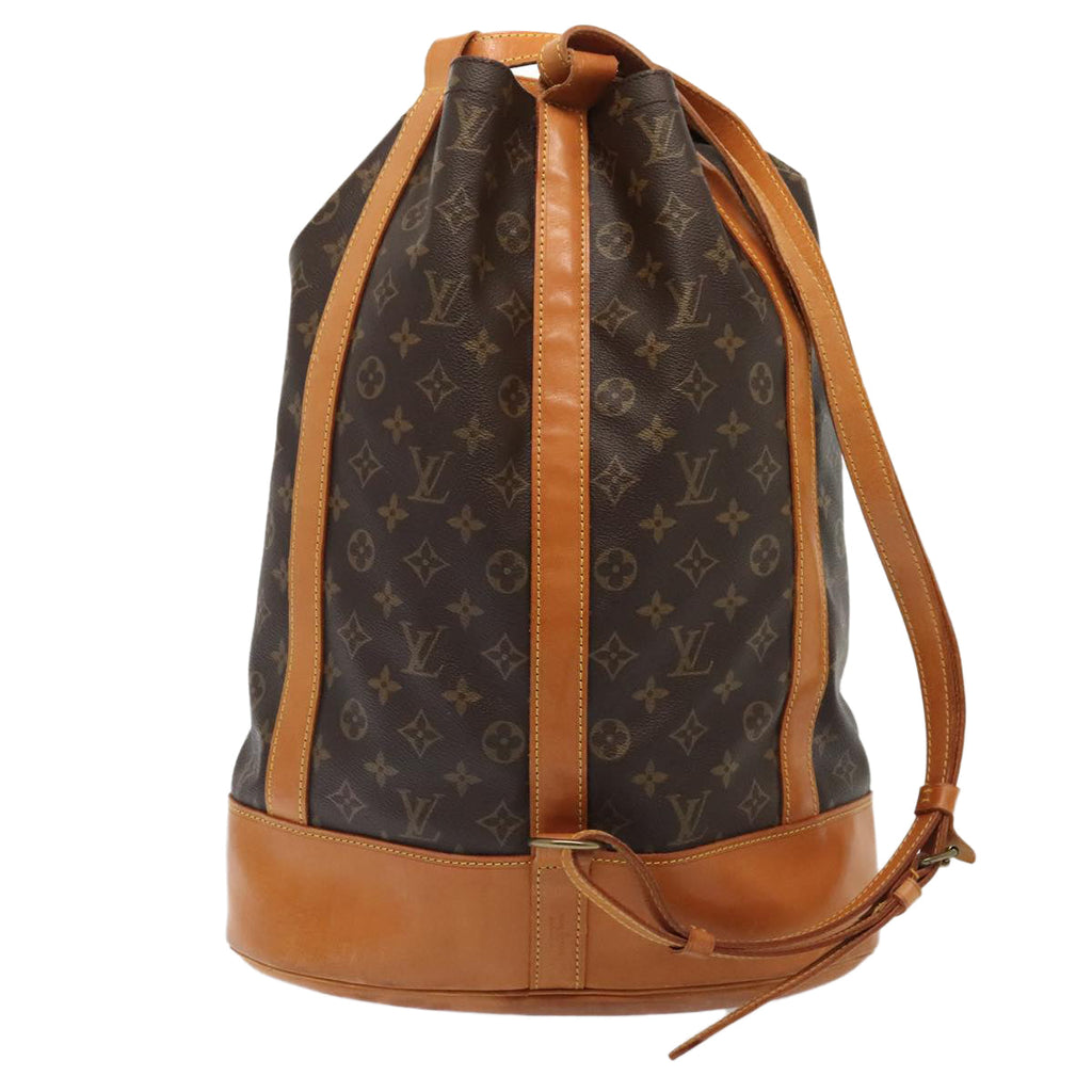 LOUIS VUITTON Monogram Randonnee GM Shoulder Bag M42244 LV Auth 84037