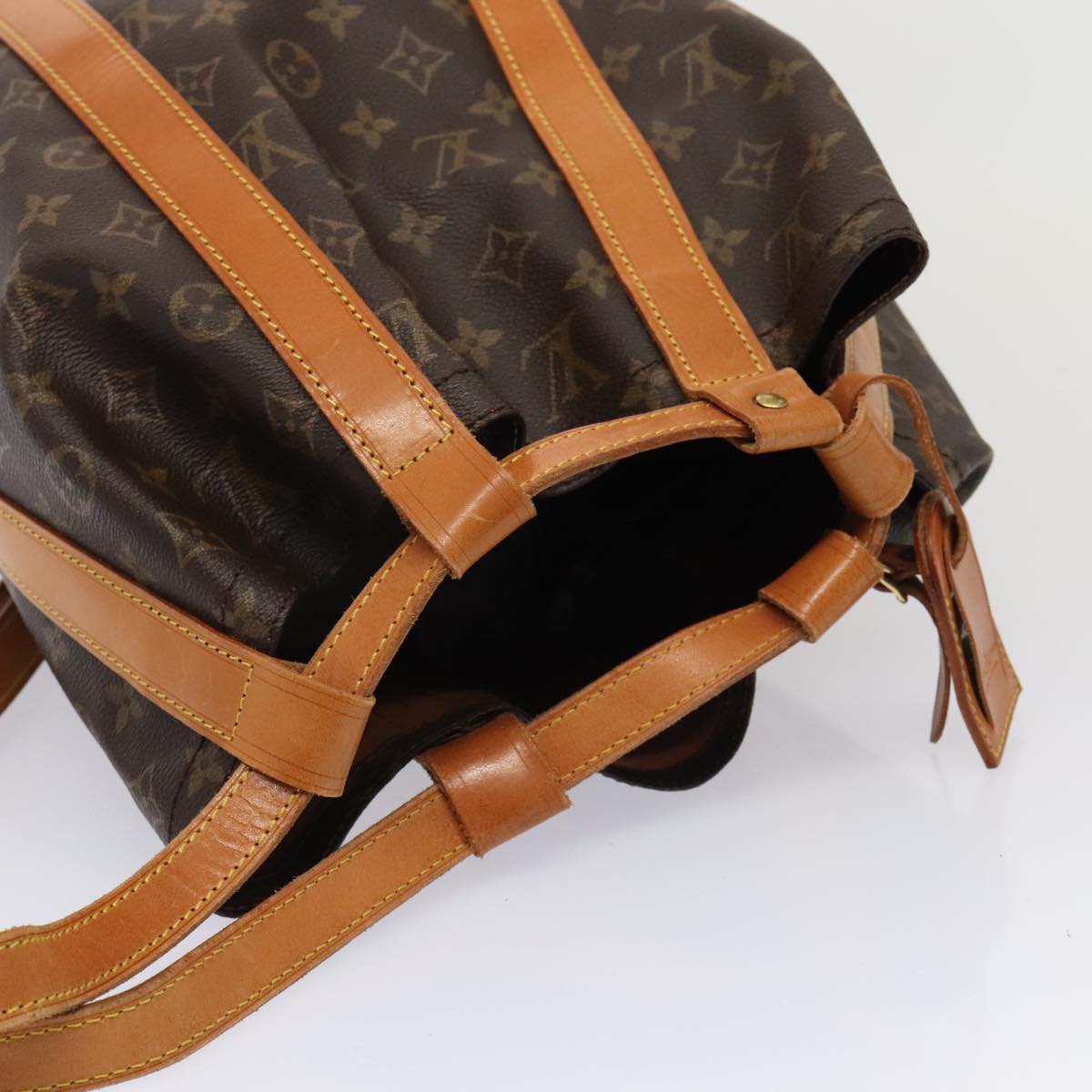 LOUIS VUITTON Monogram Randonnee GM Shoulder Bag M42244 LV Auth 84037