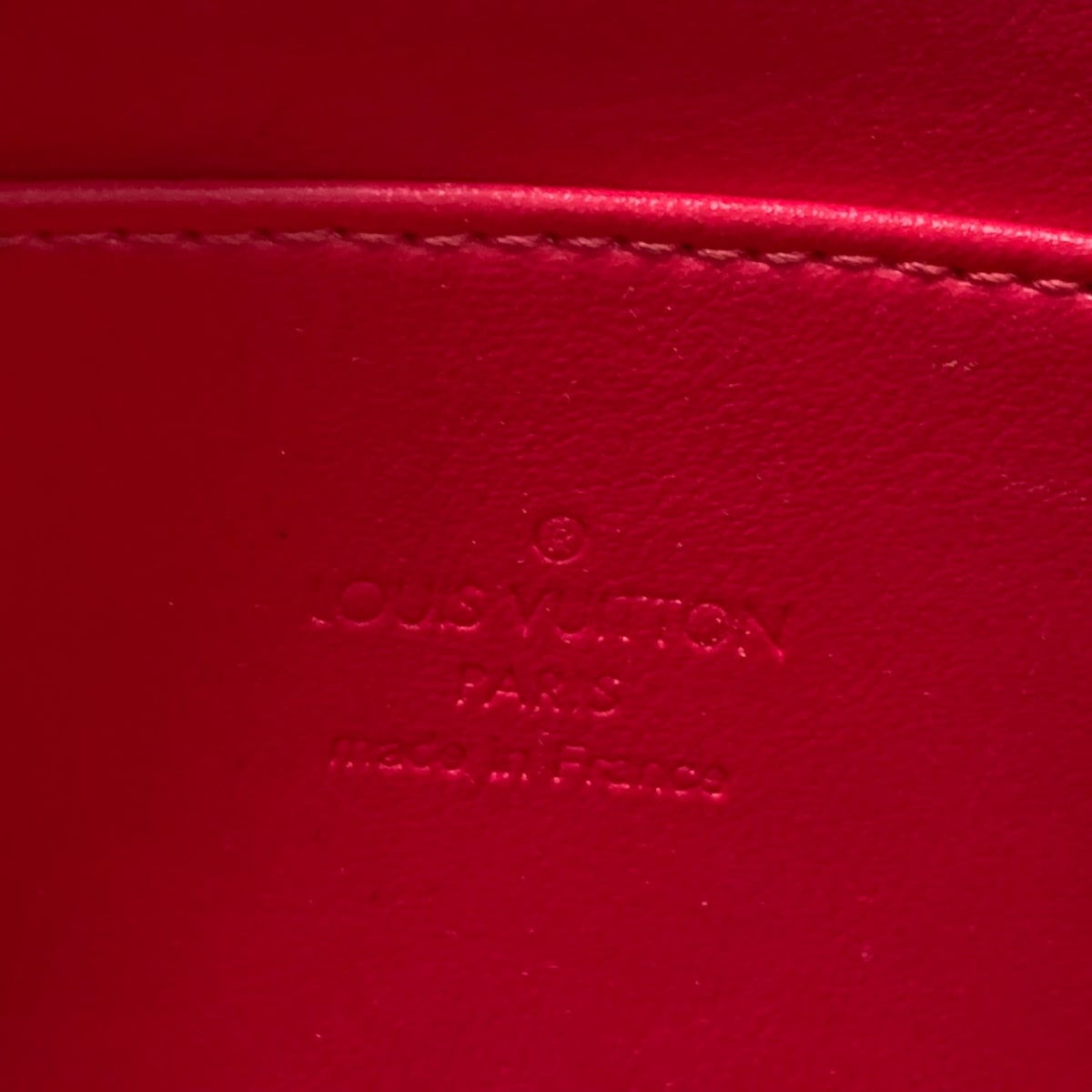 Louis Vuitton Trousse Makeup   Leather Clutch Bag