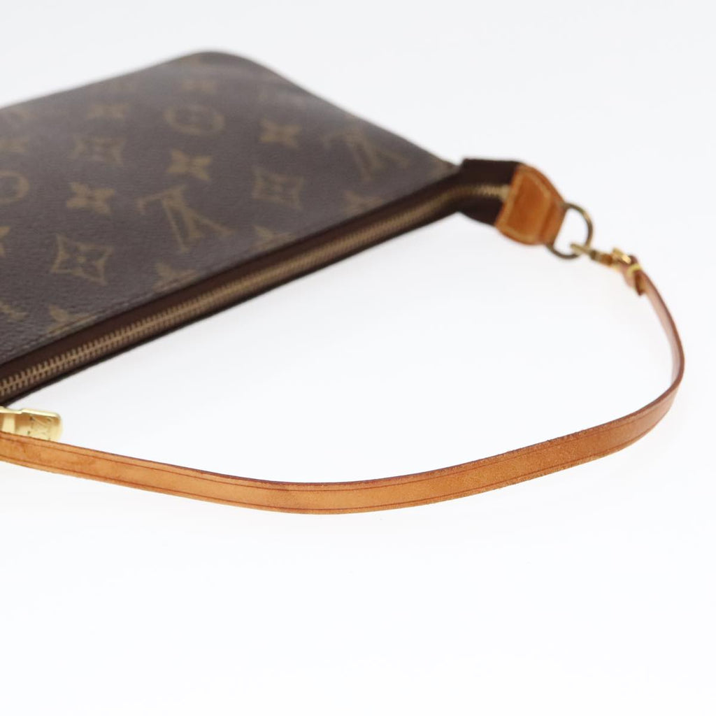 Louis Vuitton Pochette Accessoire  Canvas Clutch Bag