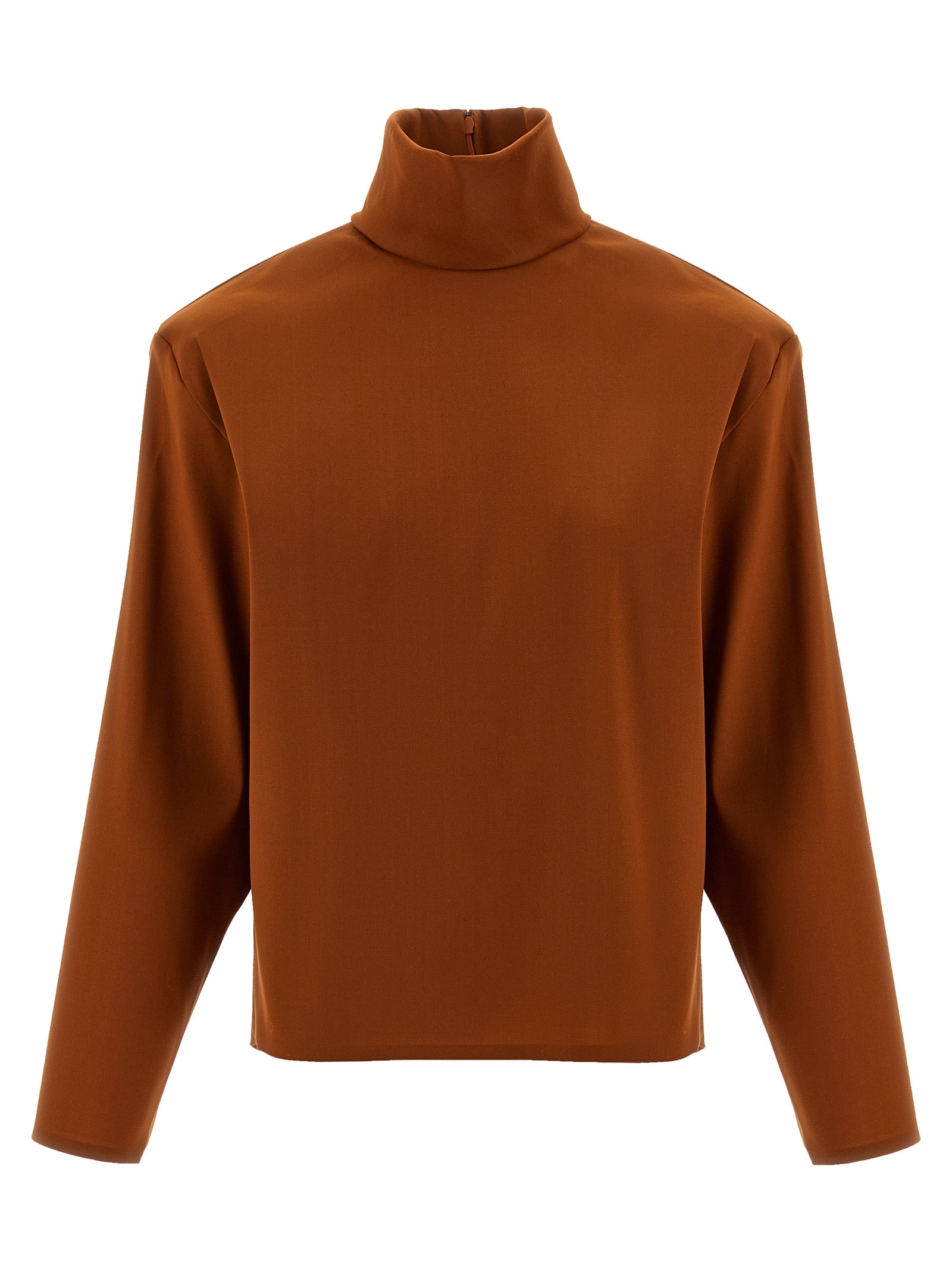 Saint Laurent Women's Structured Shoulder Sweater