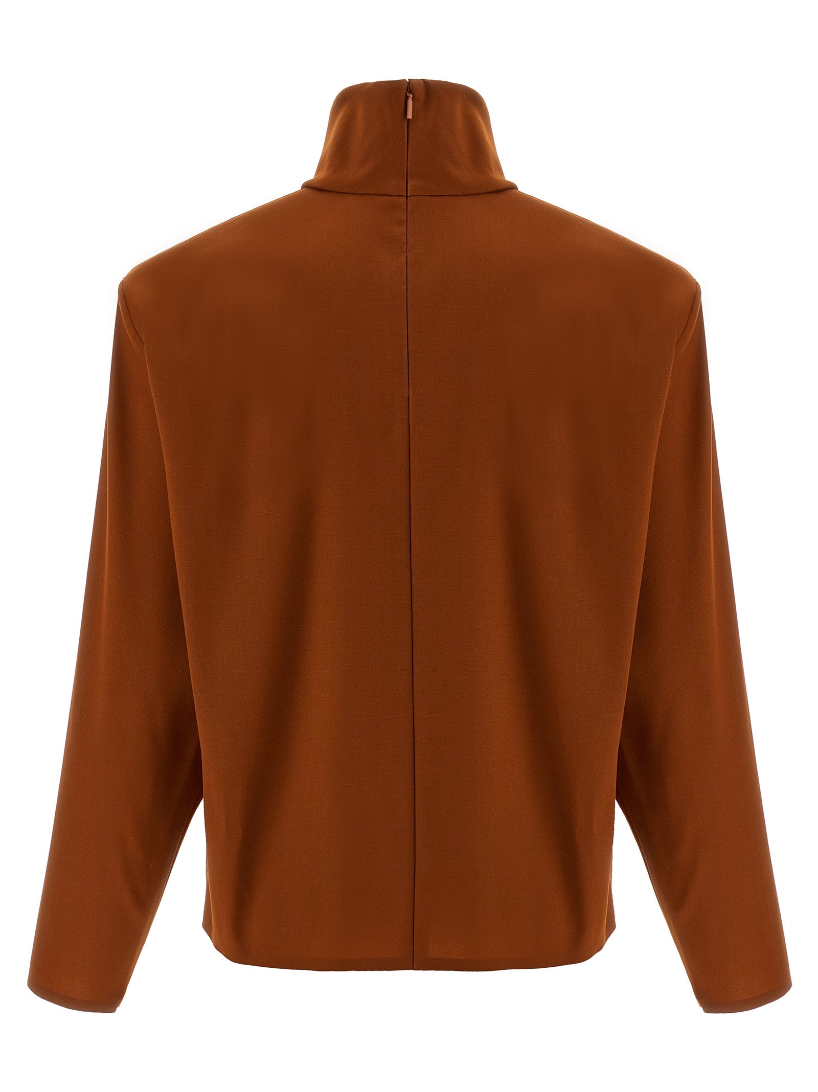 Saint Laurent Women's Structured Shoulder Sweater