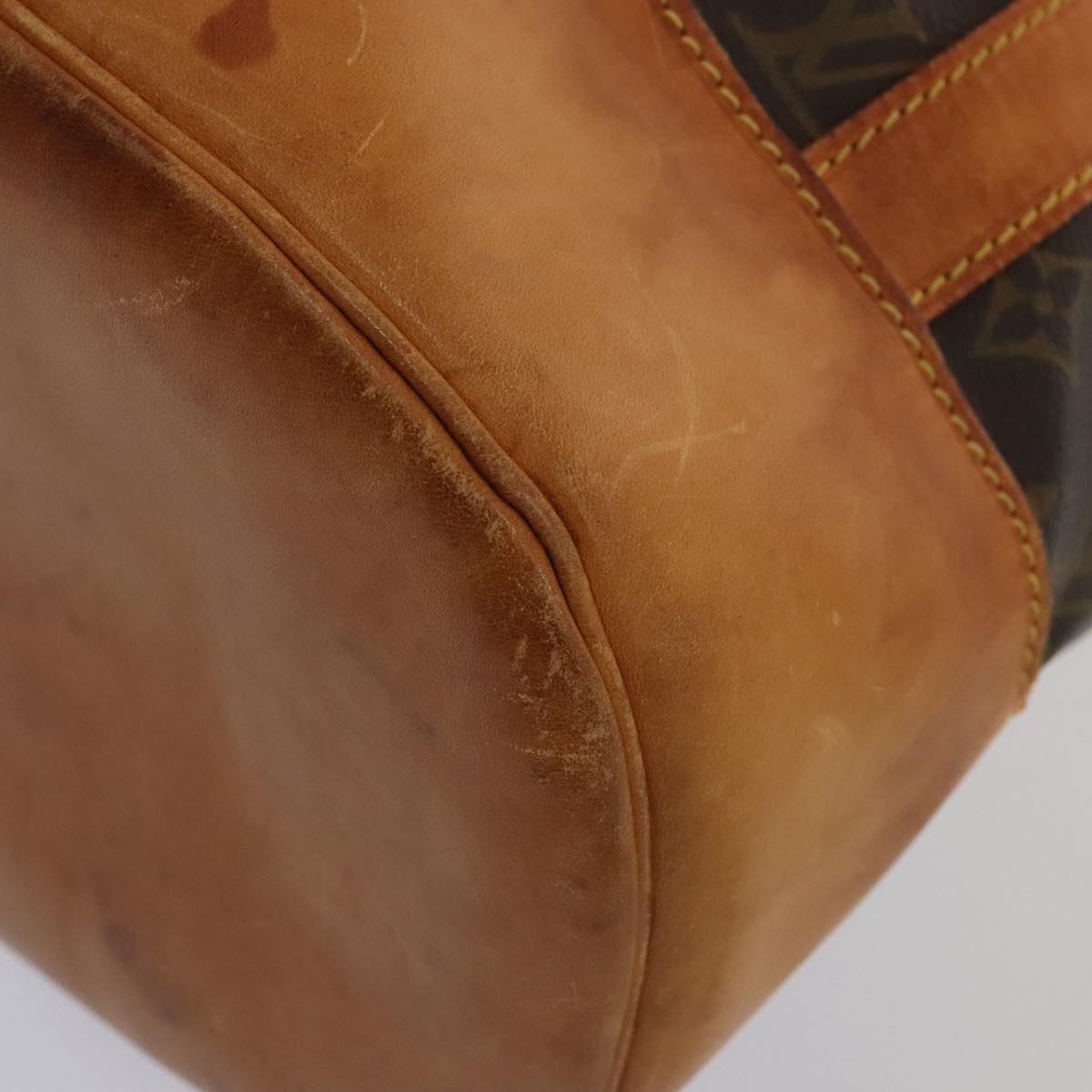 LOUIS VUITTON Monogram Randonnee GM Shoulder Bag M42244 LV Auth 84653