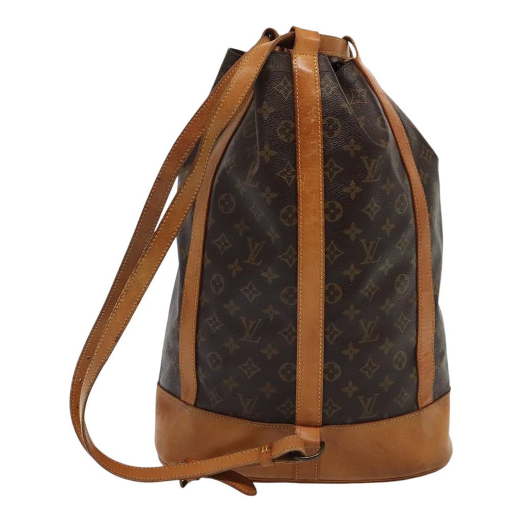 LOUIS VUITTON Monogram Randonnee GM Shoulder Bag M42244 LV Auth 84653