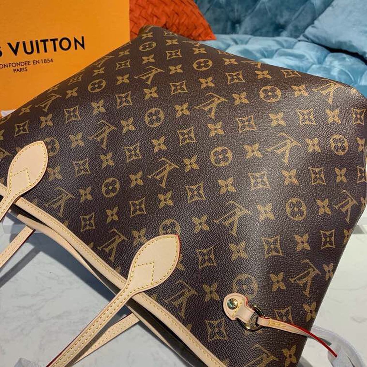 Louis Vuitton Neverfull MM Tote Bag Monogram Canvas For Women, WomenÃƒÂ¢Ã¢â€šÂ¬Ã¢â€žÂ¢s Handbags, Shoulder Bags 12.6in/32cm Louis Vuitton M40995