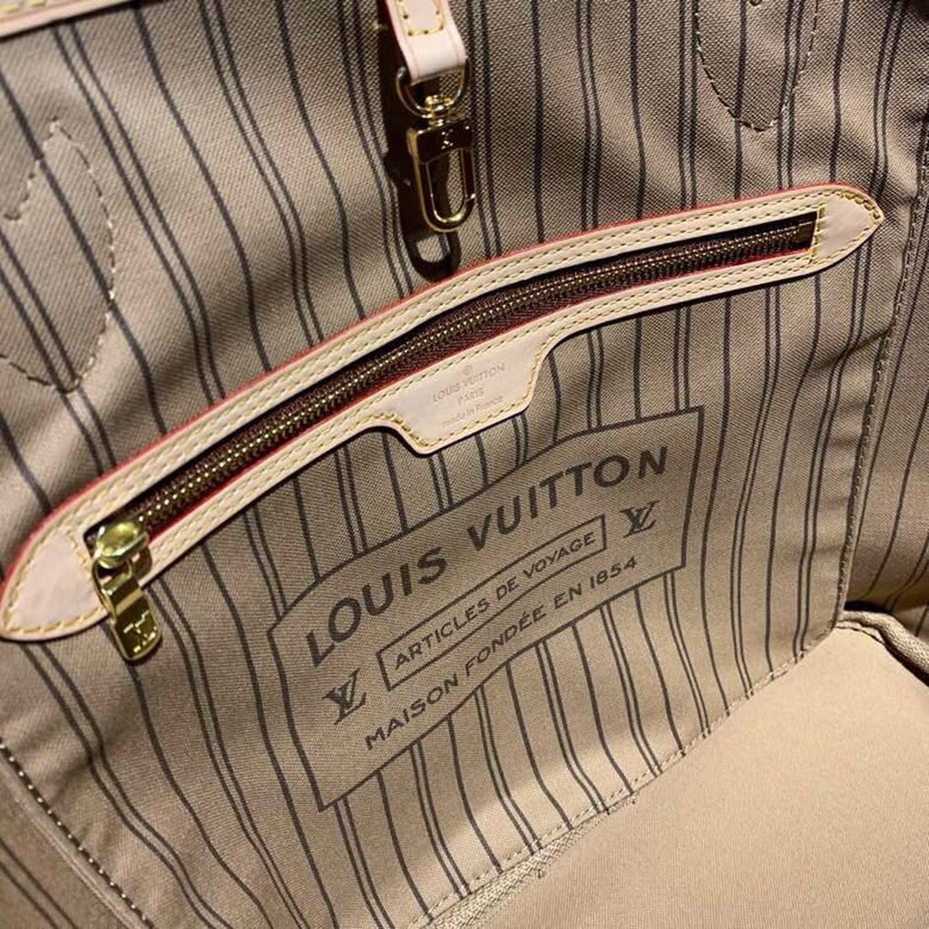Louis Vuitton Neverfull MM Tote Bag Monogram Canvas For Women, WomenÃƒÂ¢Ã¢â€šÂ¬Ã¢â€žÂ¢s Handbags, Shoulder Bags 12.6in/32cm Louis Vuitton M40995
