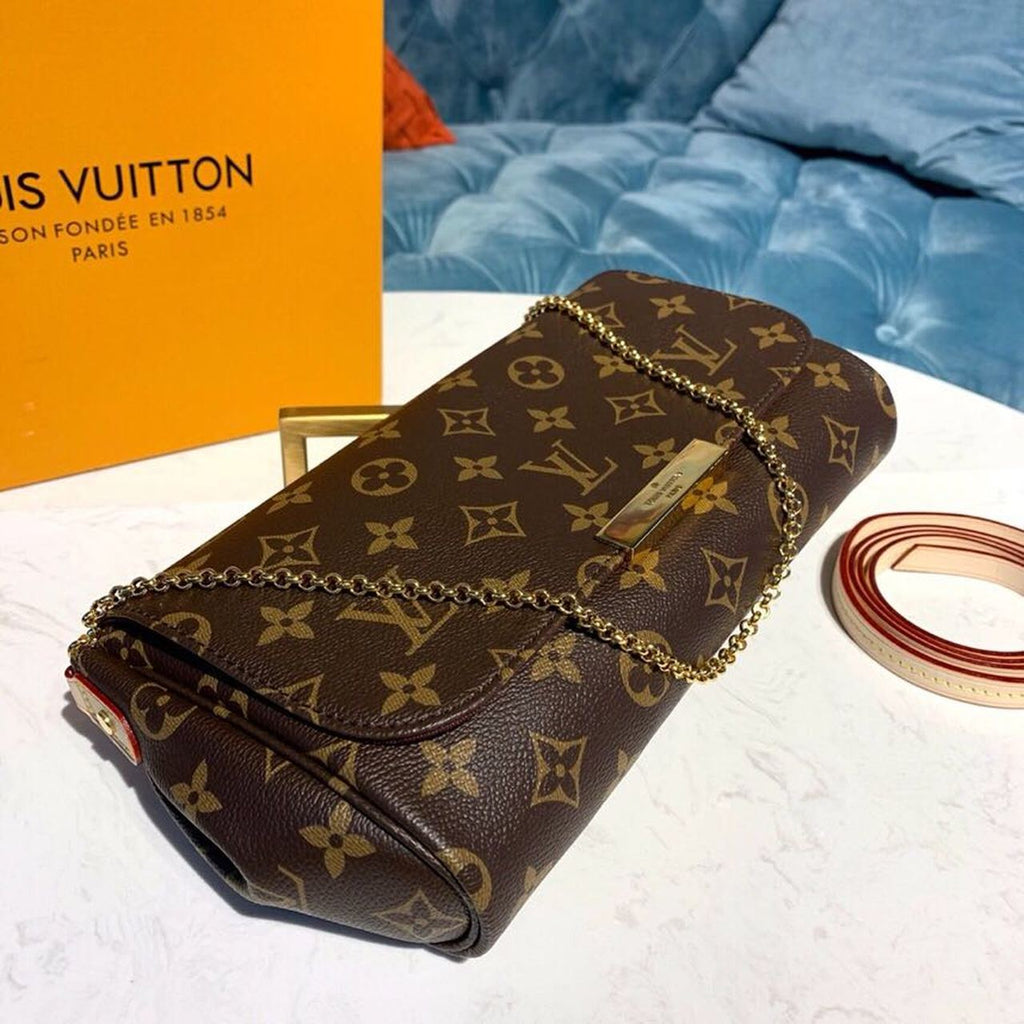 Louis Vuitton Favorite PM Monogram Canvas For Women, WomenÃƒÂ¢Ã¢â€šÂ¬Ã¢â€žÂ¢s Handbags, Shoulder And Crossbody Bags 10.2in/26cm Louis Vuitton M40717