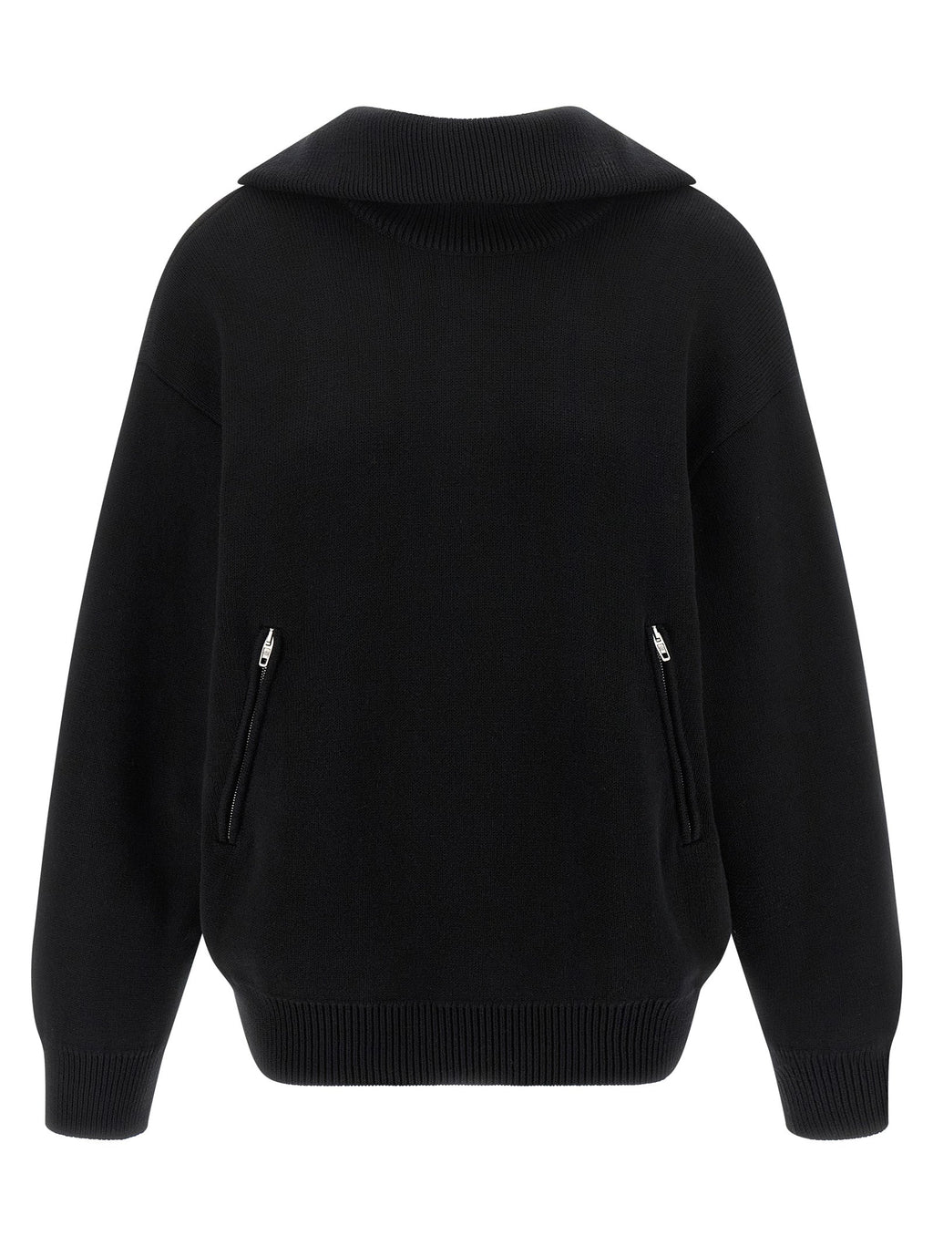 Balenciaga Women's Back-To-Front Sweater