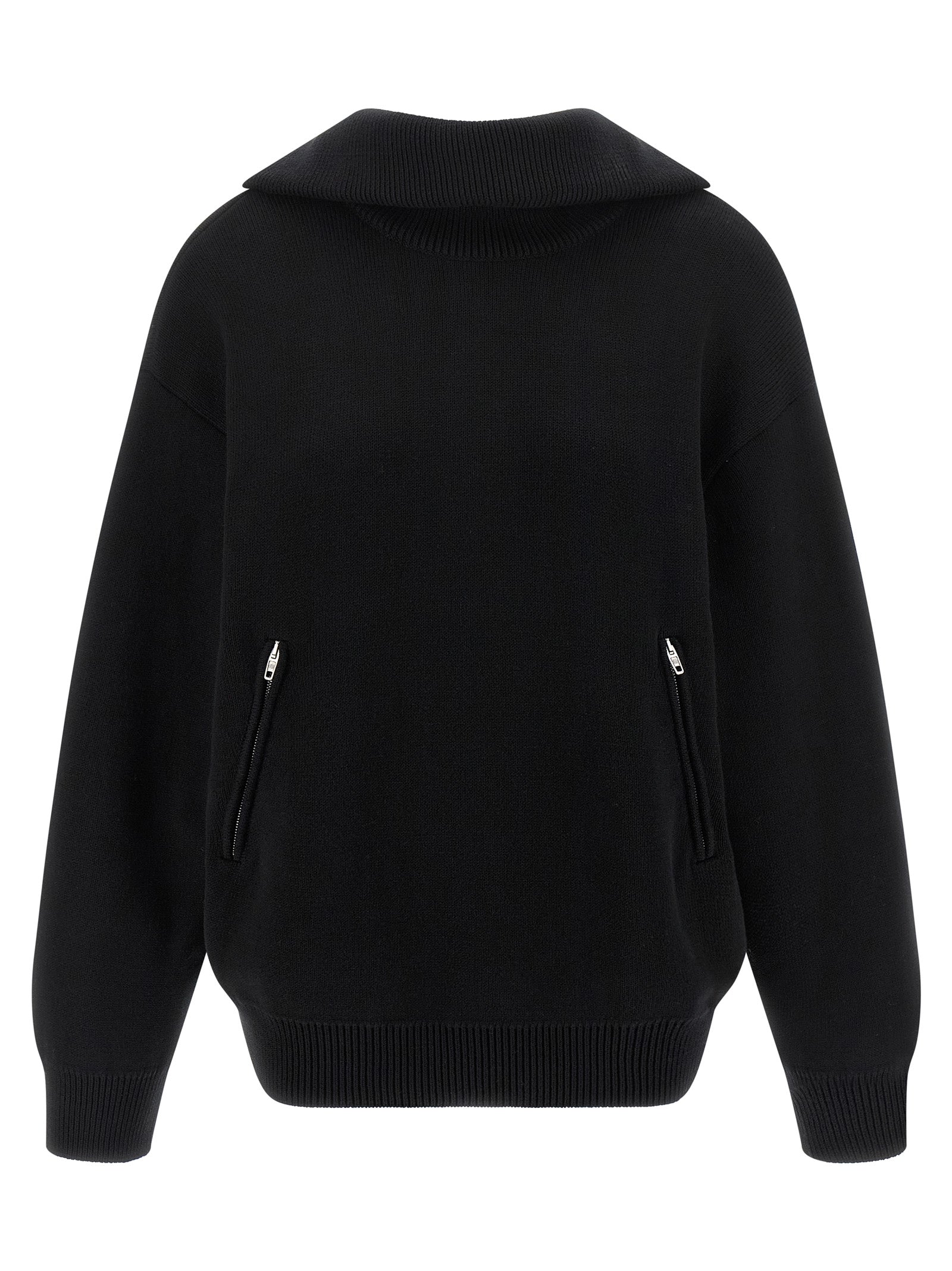 Balenciaga Women's Back-To-Front Sweater