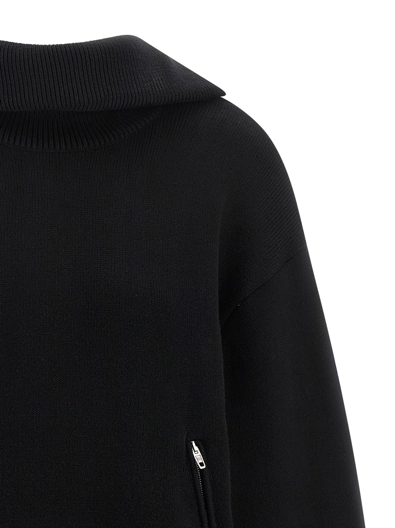 Balenciaga Women's Back-To-Front Sweater