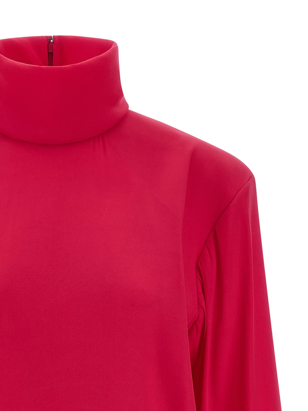 Saint Laurent Women's Structured Shoulder Dress