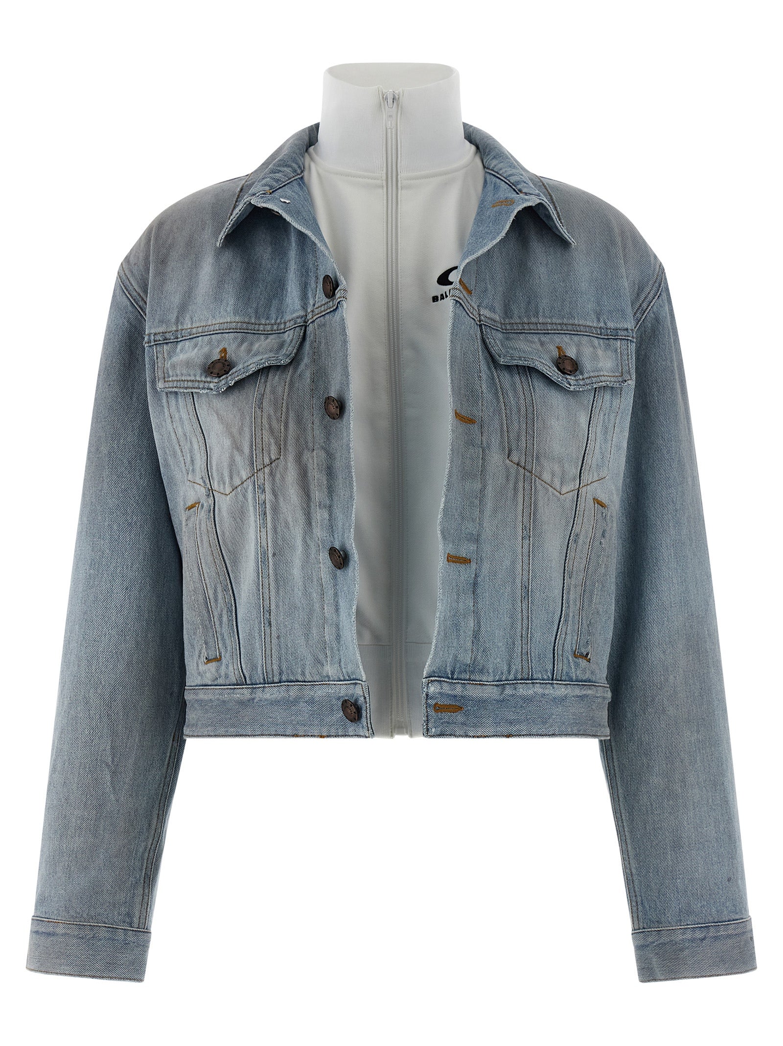 Balenciaga Women's Double Layer Jacket