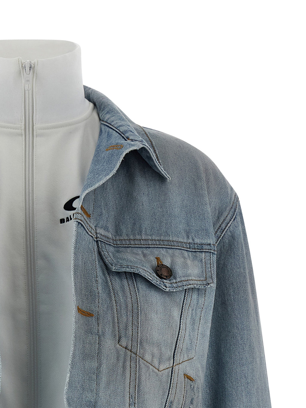 Balenciaga Women's Double Layer Jacket