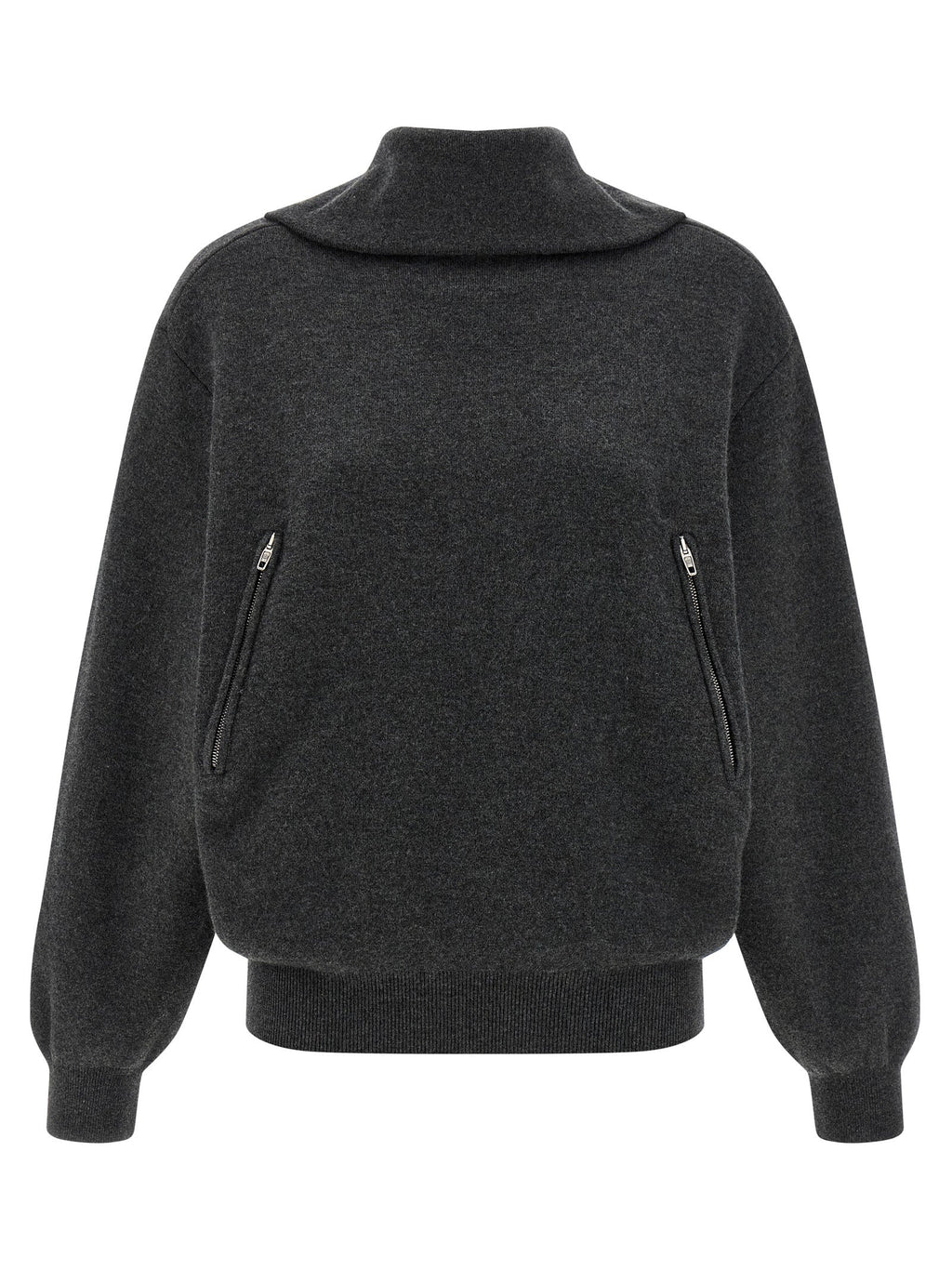 Balenciaga Women's Back-To-Front Sweater