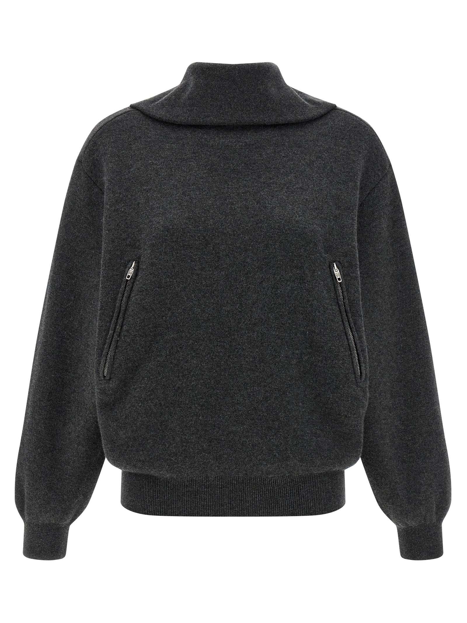 Balenciaga Women's Back-To-Front Sweater