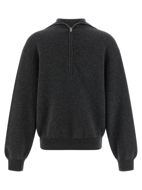 Balenciaga Women's Back-To-Front Sweater