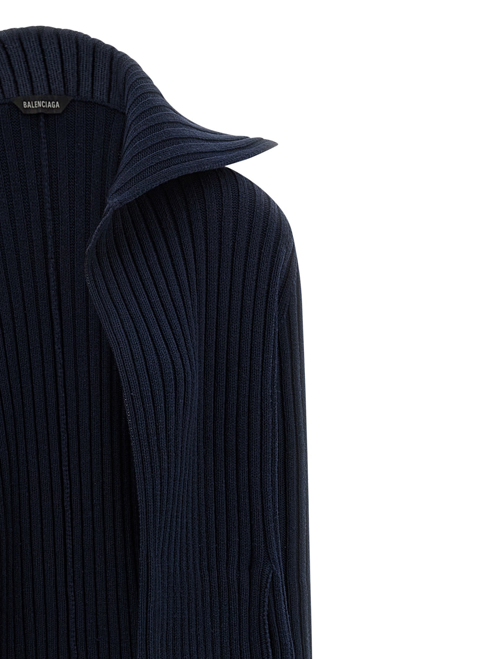 Balenciaga Women's Ribbed Cardigan