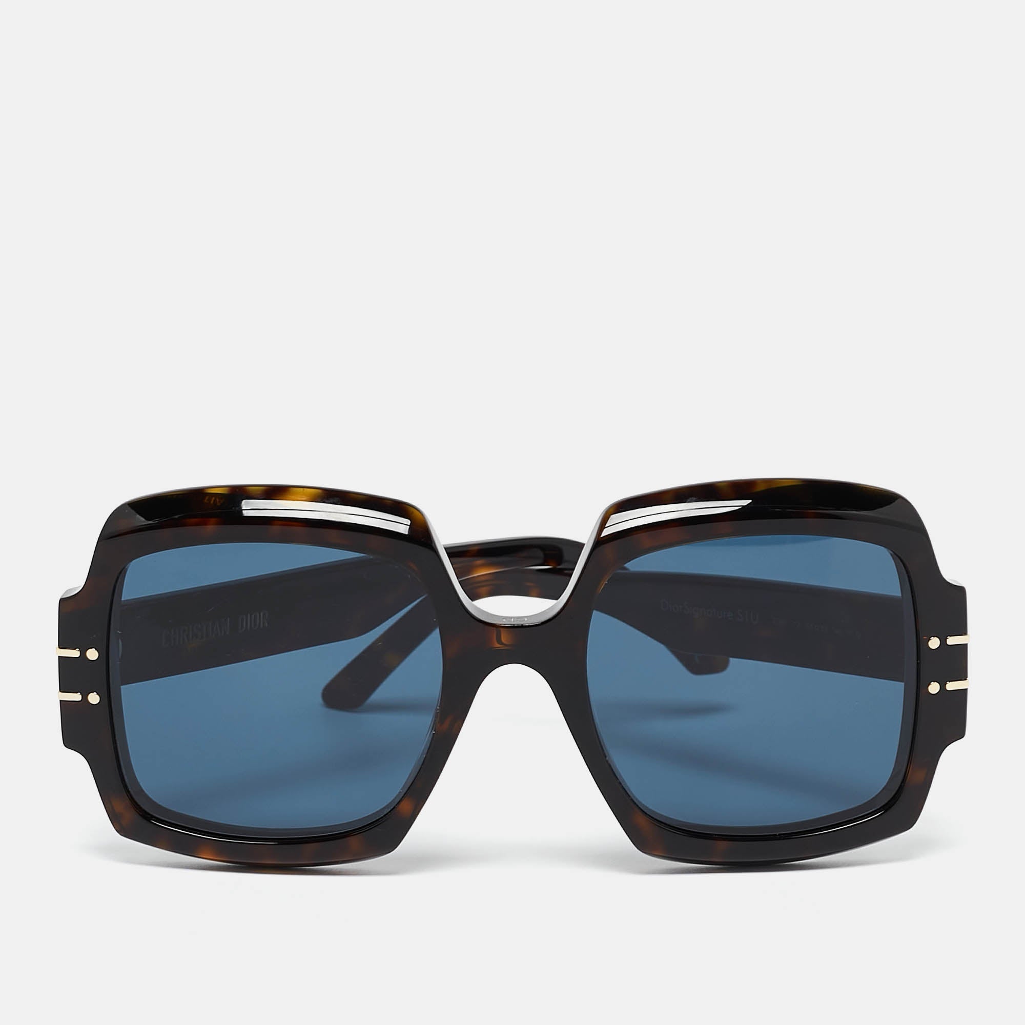 Dior Dark Br Diorsignature S1U Oversized Sunglasses