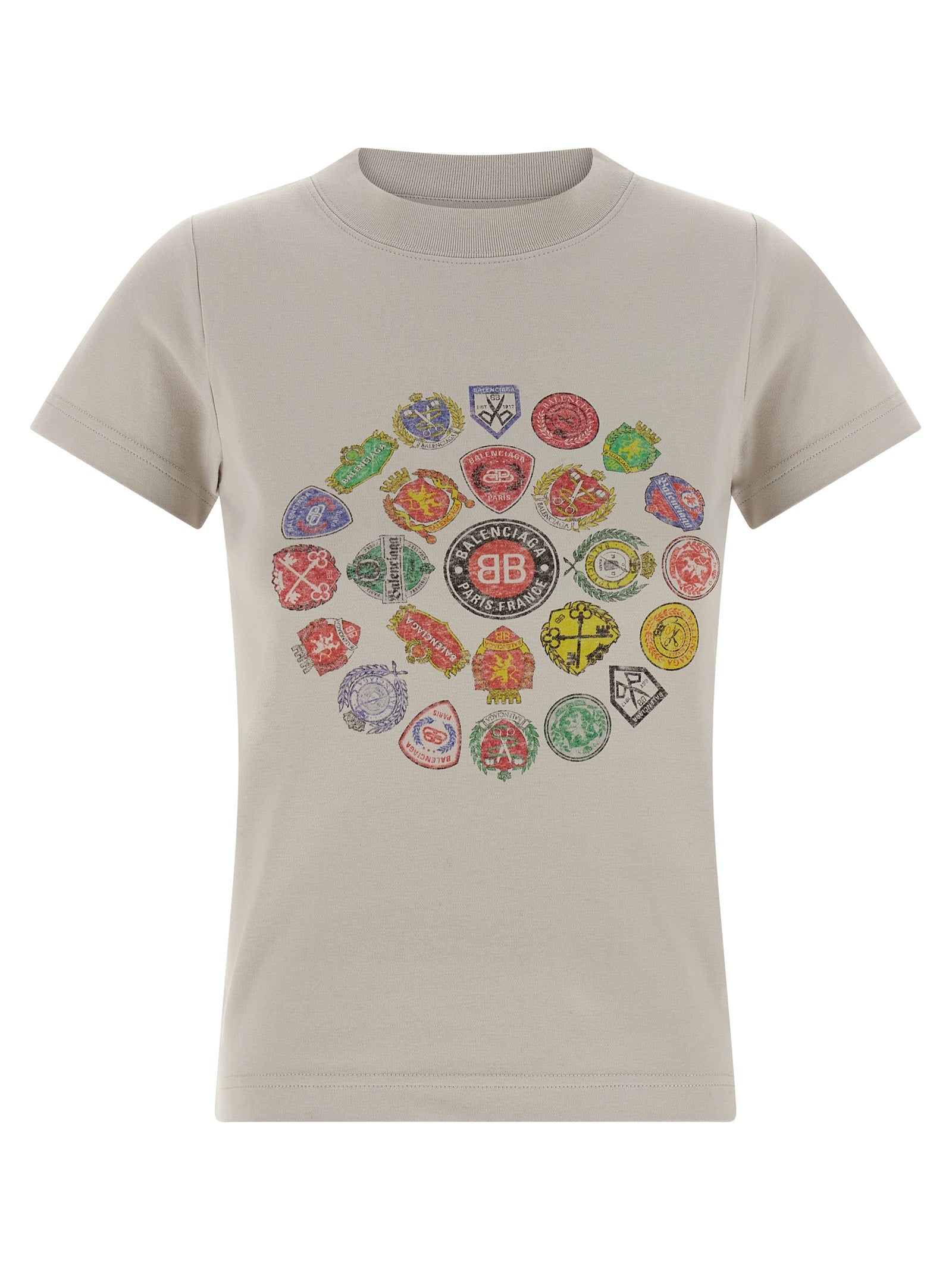 Balenciaga Women's Logo Print T-Shirt