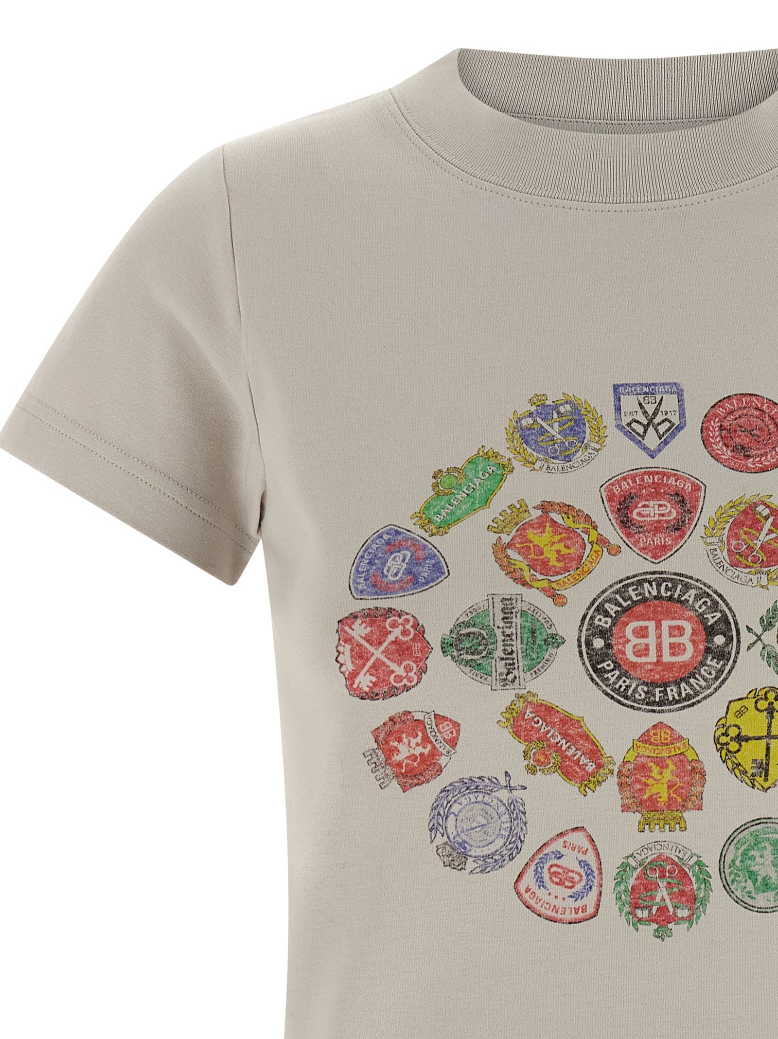 Balenciaga Women's Logo Print T-Shirt
