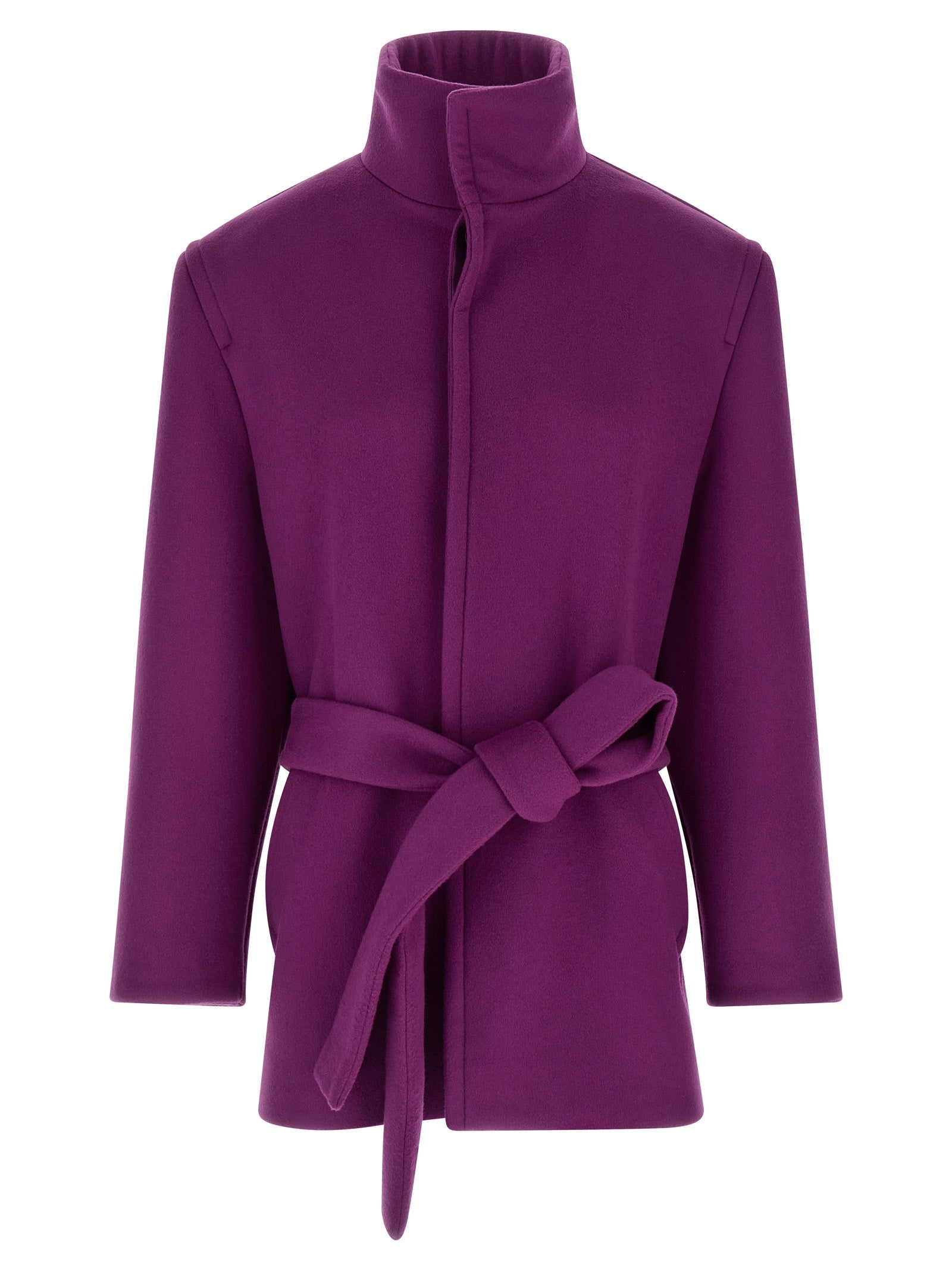 Saint Laurent Women's Double-Face Wool Coat