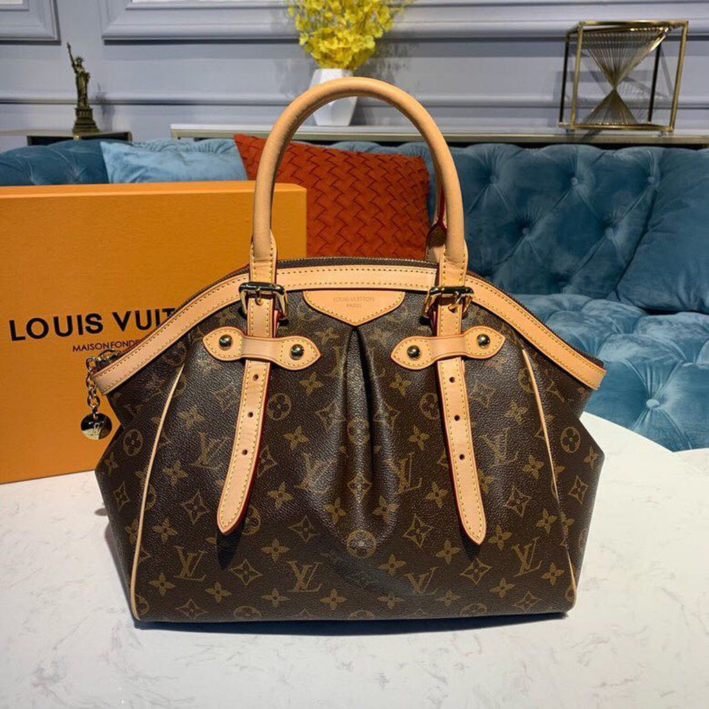 Louis Vuitton Tivoli Tote Bag Monogram Canvas For Women,  Shoulder Bags 18.1in/46cm Louis Vuitton M40144
