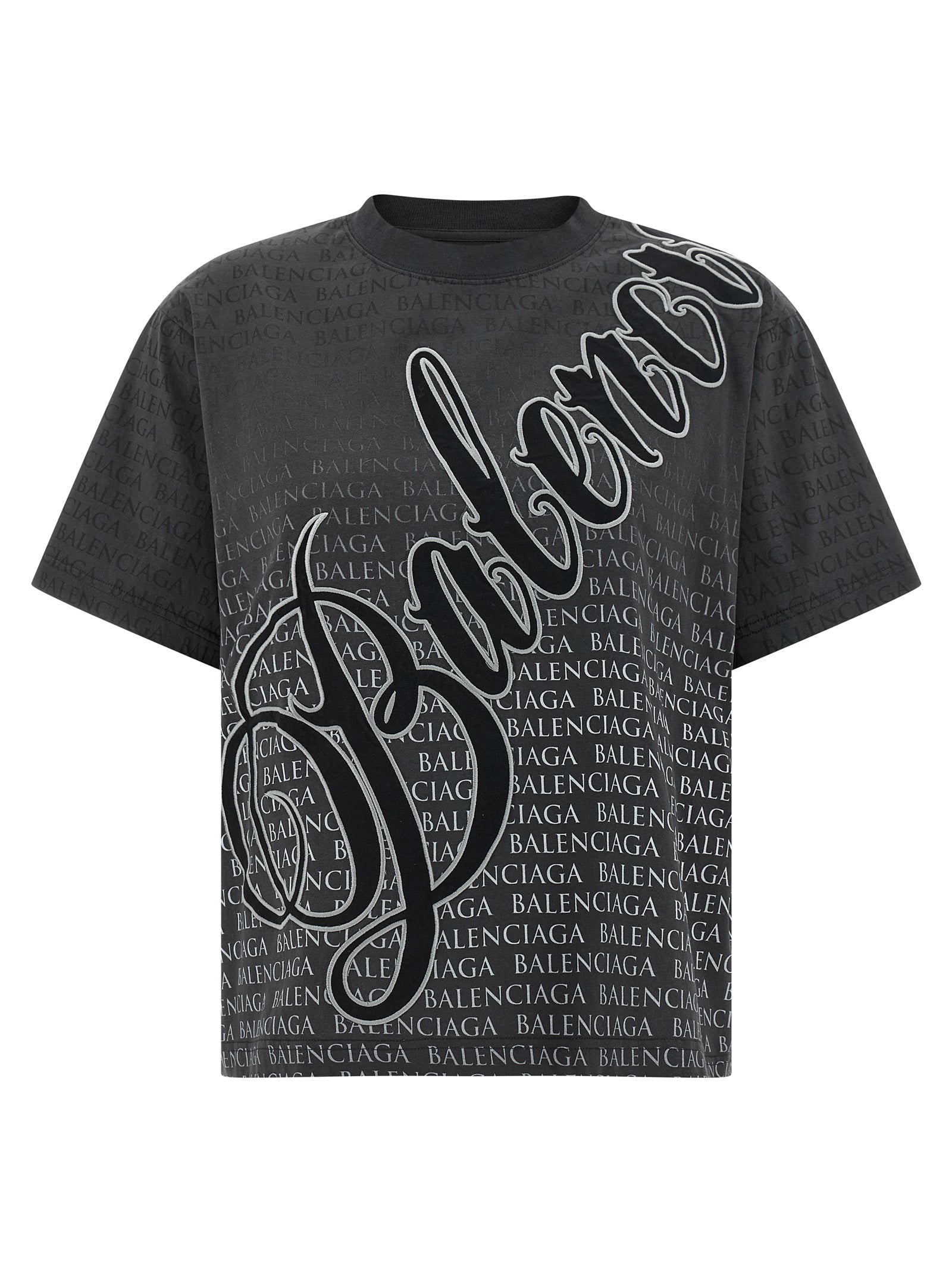 Balenciaga Women's Cursive T-Shirt