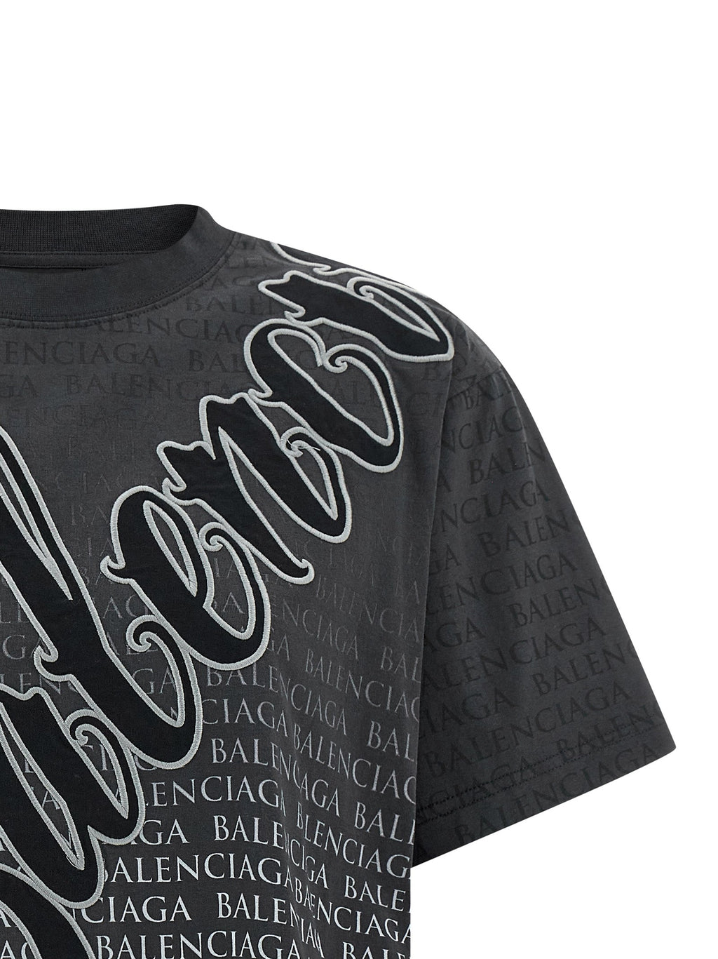 Balenciaga Women's Cursive T-Shirt