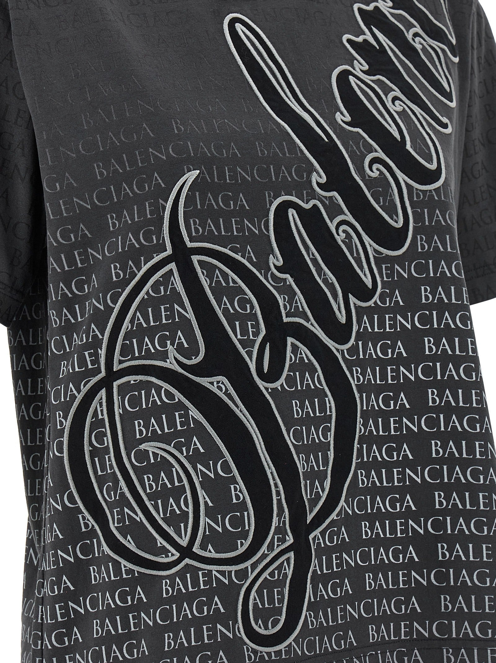 Balenciaga Women's Cursive T-Shirt