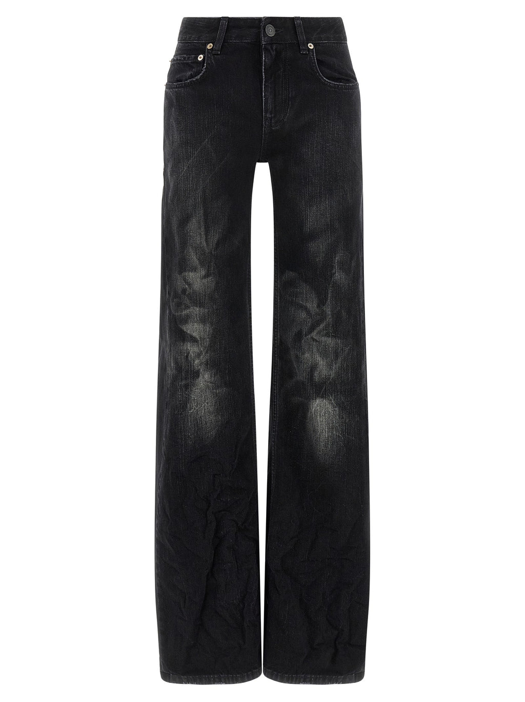 Balenciaga Women's Wide Leg Jeans