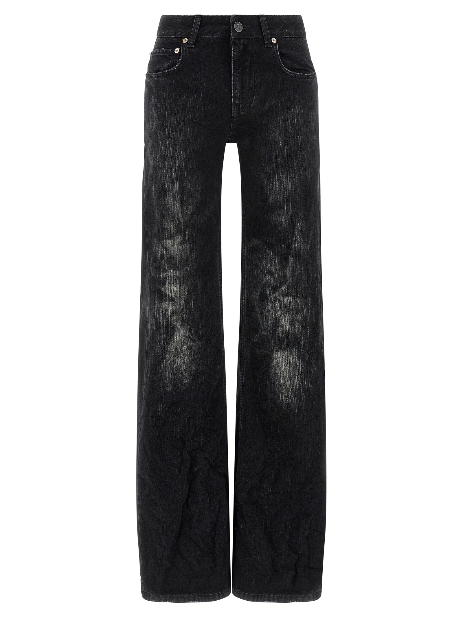 Balenciaga Women's Wide Leg Jeans
