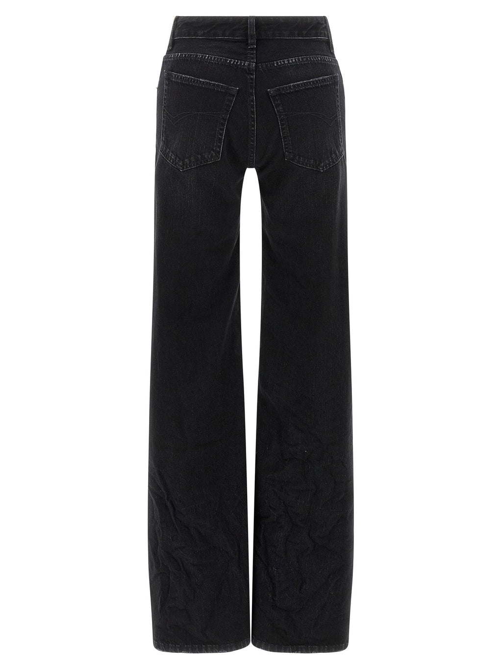 Balenciaga Women's Wide Leg Jeans