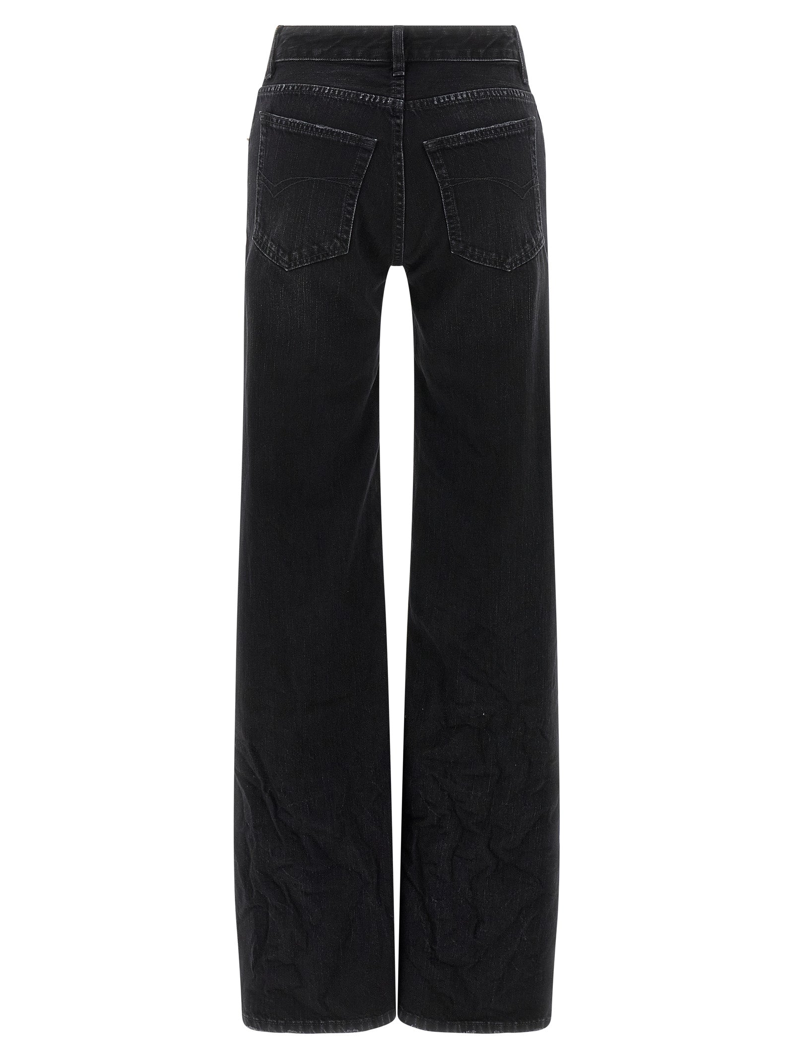 Balenciaga Women's Wide Leg Jeans